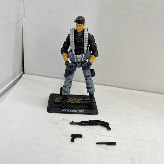 GI Joe 50th Anniversary Flint loose figure 2014 Danger at the Docks