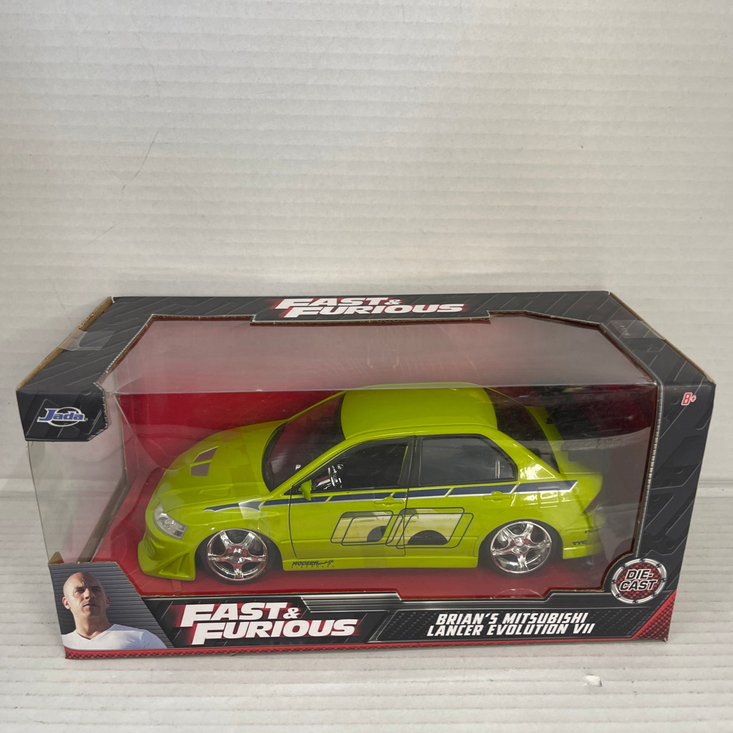 Jada Toys Fast and Furious Brian's Mitsubishi Lancer Evolution VII 1/24 Diecast