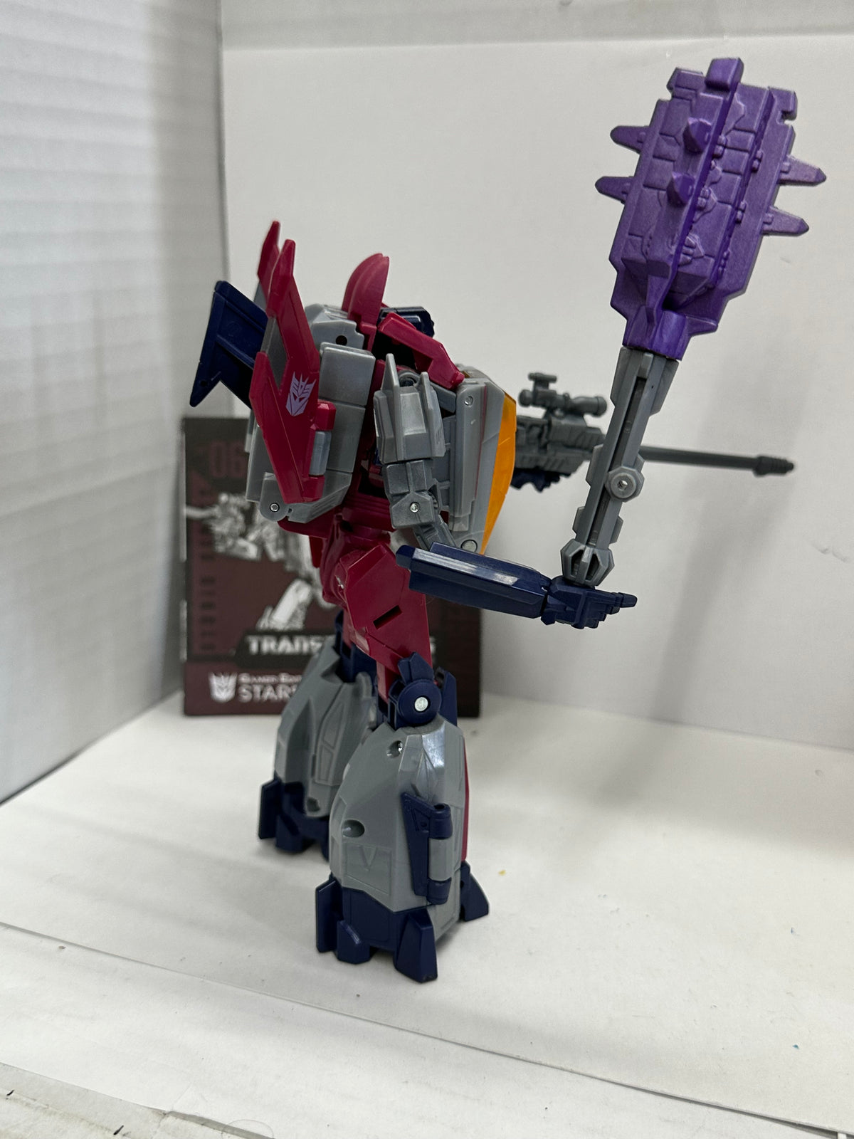 Transformers Studio Series Gamer Edition Starscream Hasbro complete 06 WFC
