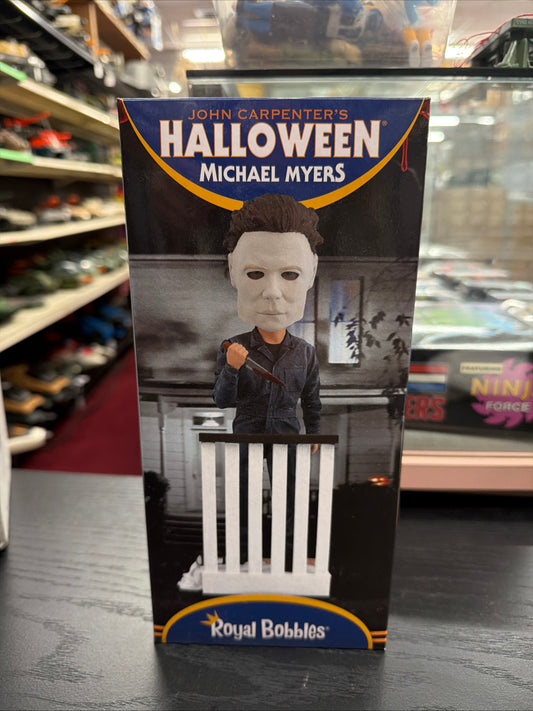 Royal Bobbles Michael Myers Bobblehead John Carpenter’s 1978’s Halloween  Figure