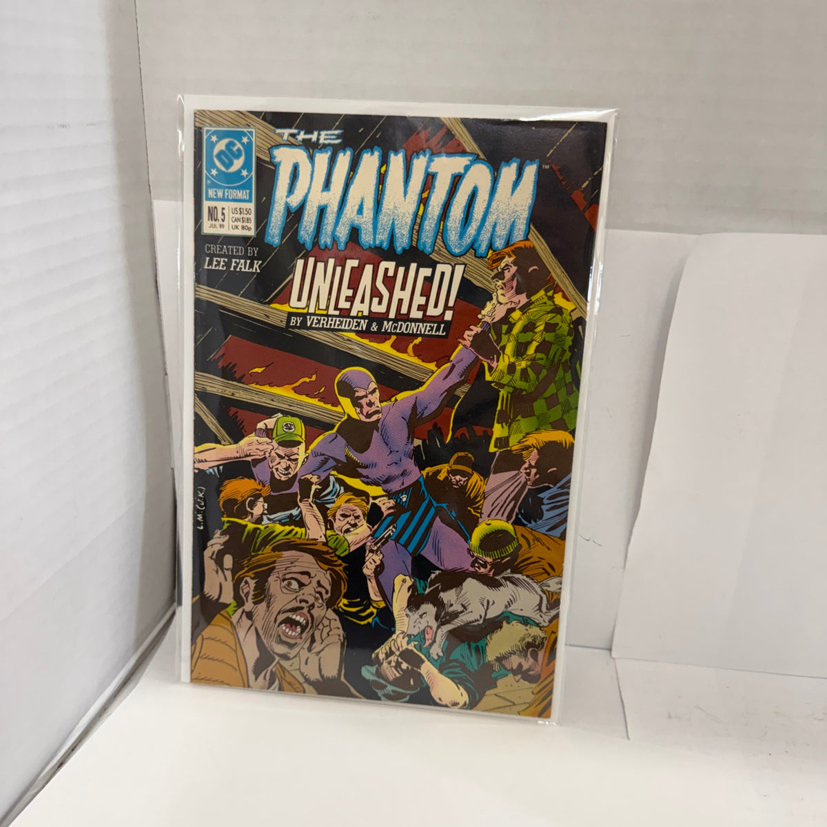 DC Comics The Phantom 1989 Series #1, 2, 3, 4, 5