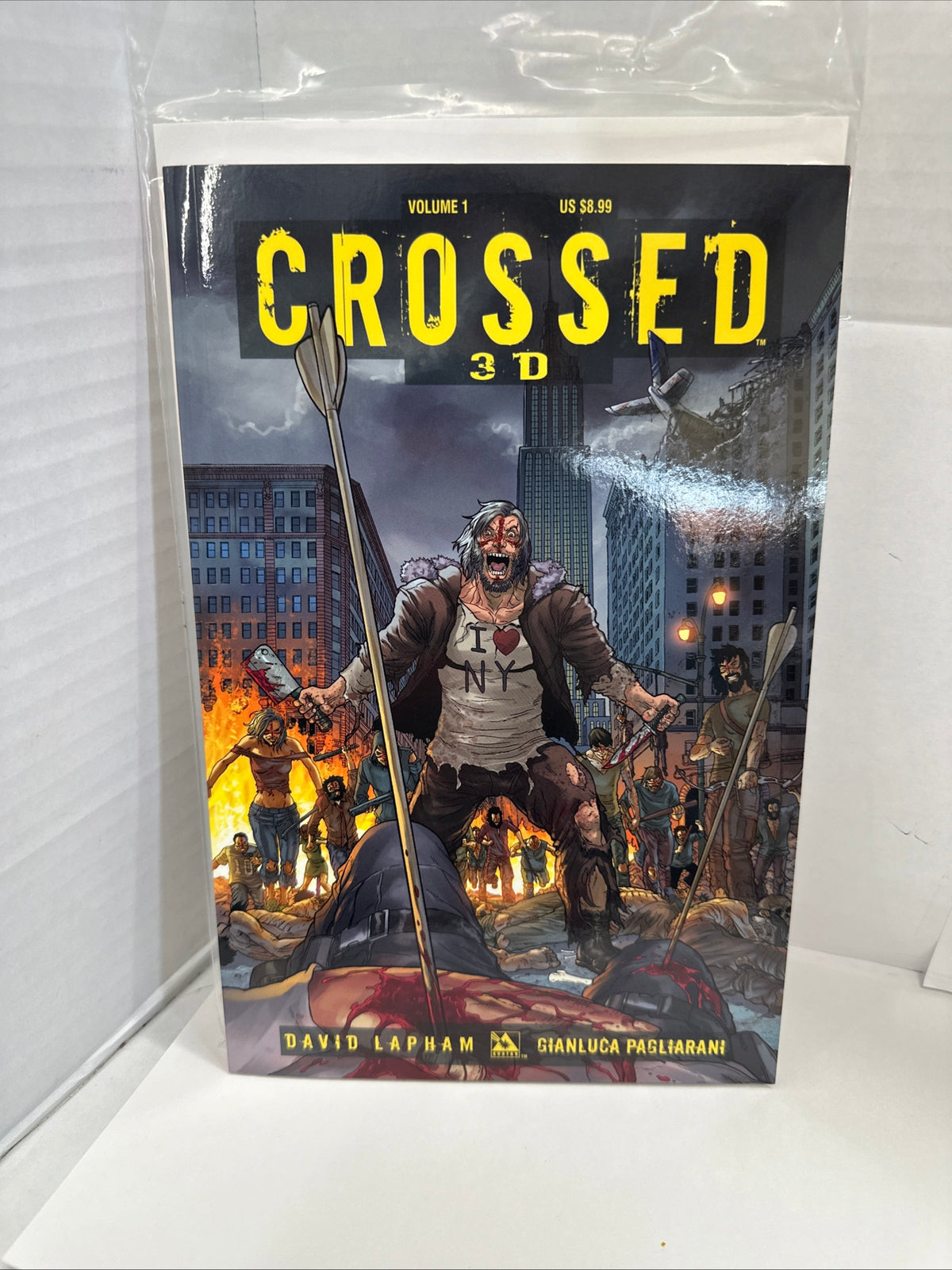 CROSSED 3D Single Issue Comic Book Color David Lapham Gianluca Pagliarani