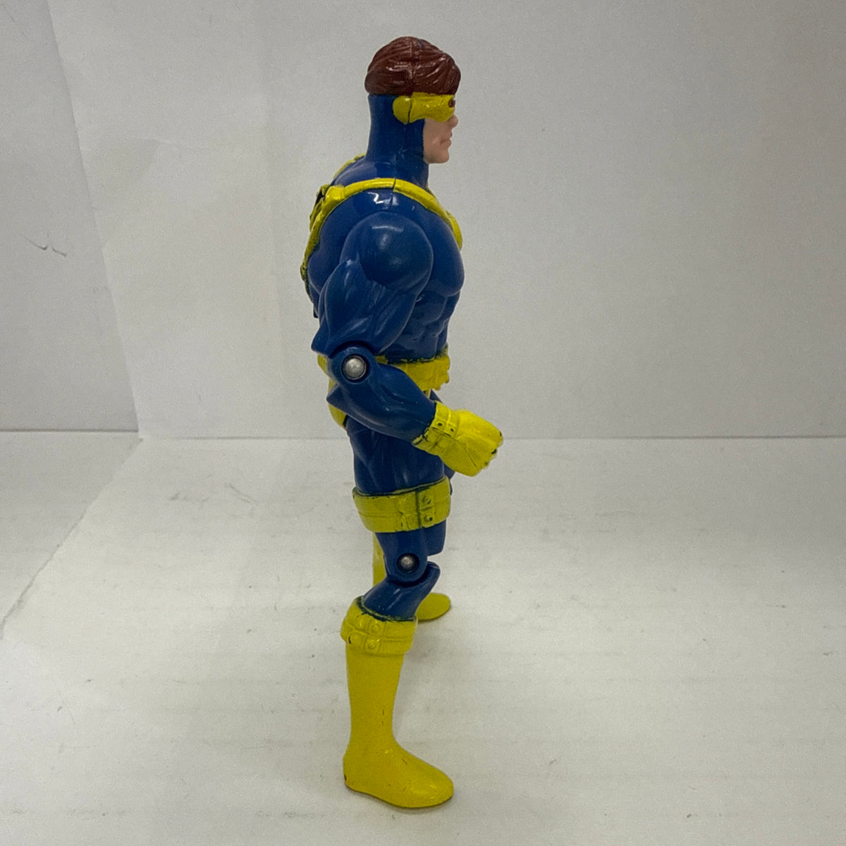 Vintage X-Men Cyclops Deluxe Edition 10” Action Figure 1993 Toy Biz Incomplete