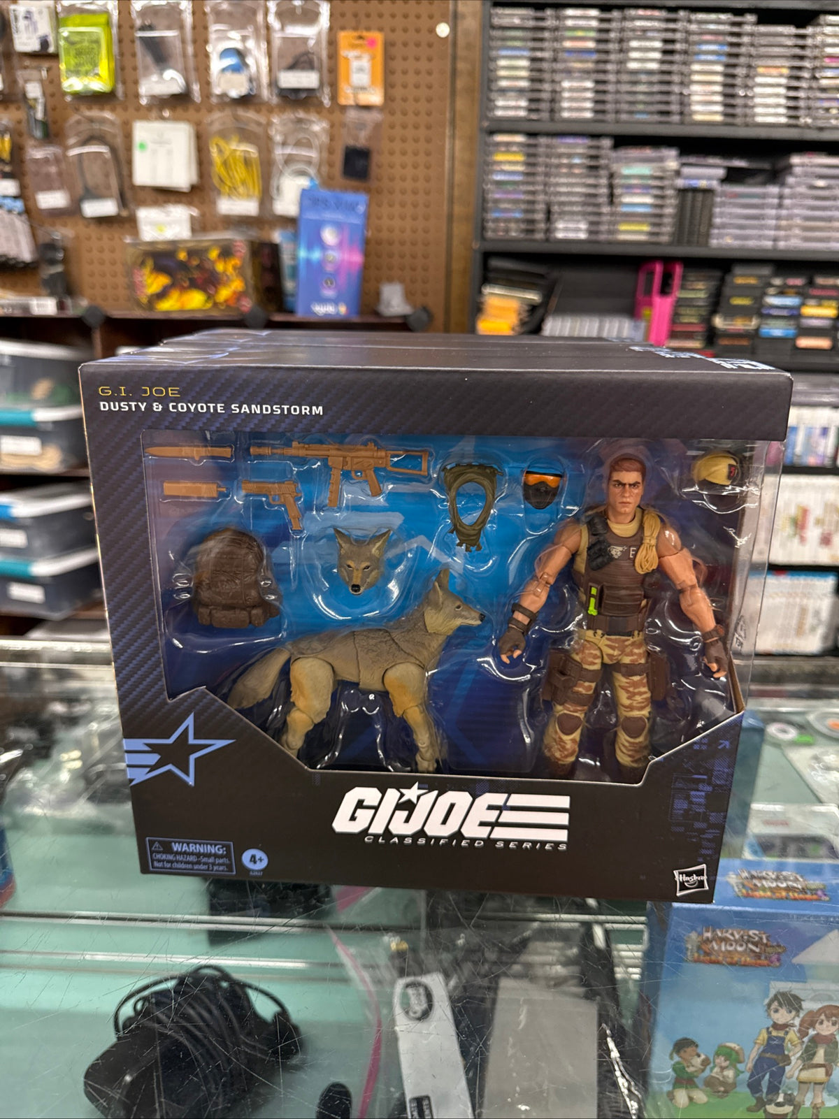 GI JOE CLASSIFIED SERIES #217 DUSTY & SANDSTORM COYOTE SEALED