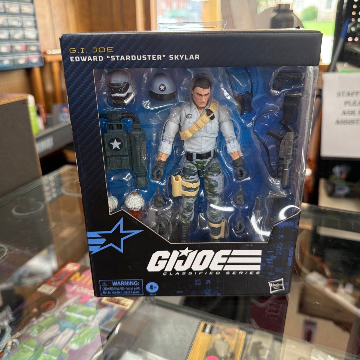 Hasbro G.I. Joe (Classified Series) Edward 'Starduster' Skylar Figure, Brand New