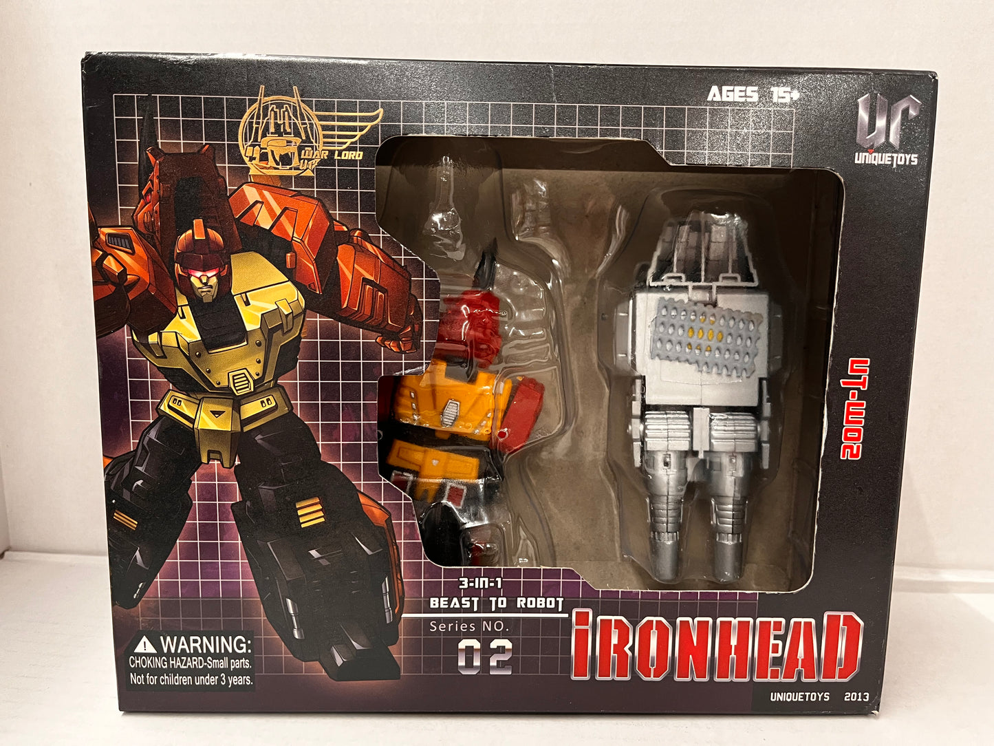 Transformers Predaking Unique Toys War Lord Combiner