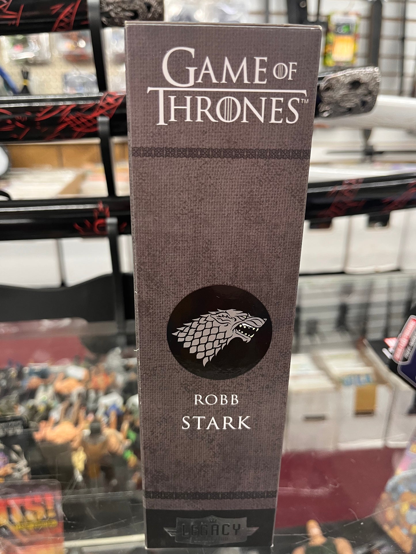 FUNKO, GAME OF THRONES 6" ROBB STARK FIGURE (LEGACY COLLECTION) #11. NIB (F81)