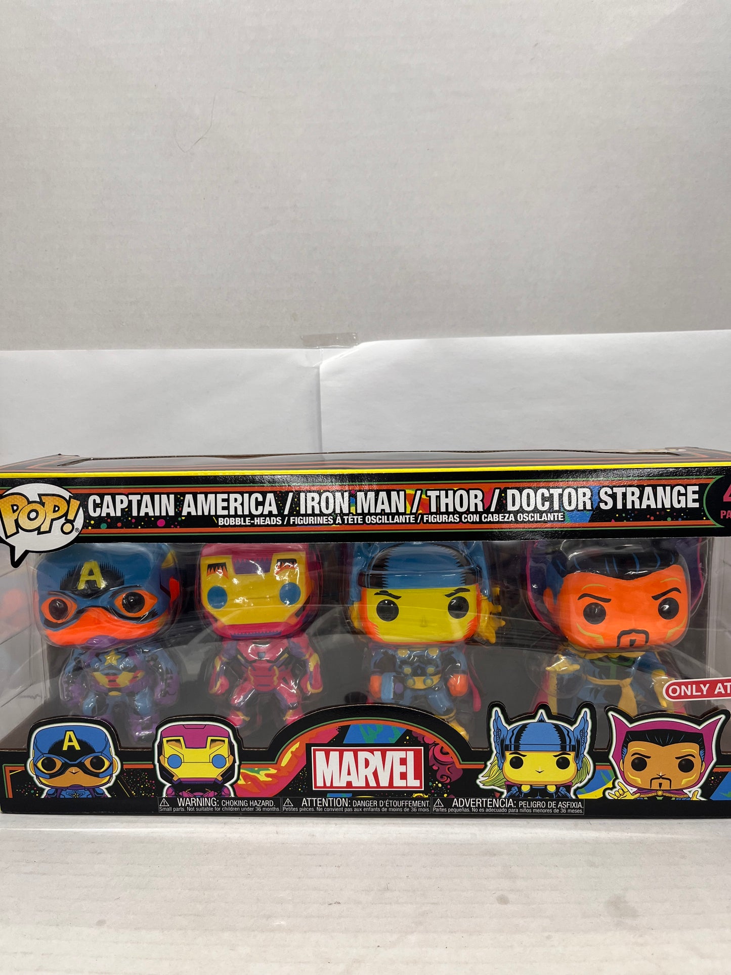 Funko Pop! Vinyl: Marvel - Captain America / Iron Man / Thor / Doctor Strange