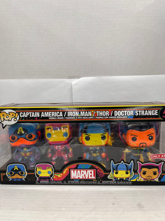 Funko Pop! Vinyl: Marvel - Captain America / Iron Man / Thor / Doctor Strange