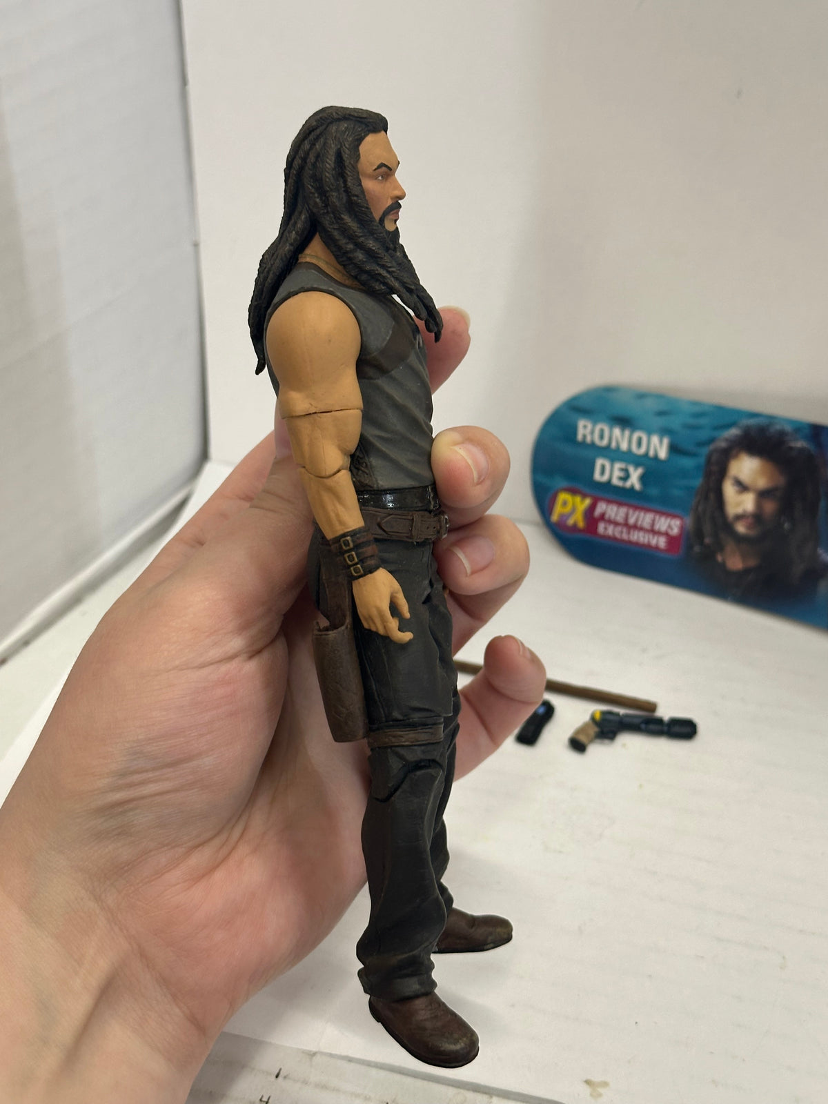 RONON DEX (JASON MOMOA) STARGATE ATLANTIS 7" ACTION FIGURE DIAMOND SELECT TOYS