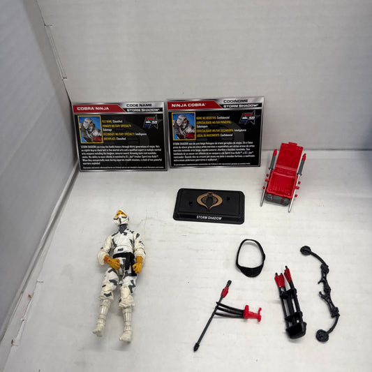 Gi Joe 3.75 Action Figure Loose Storm Shadow 2015