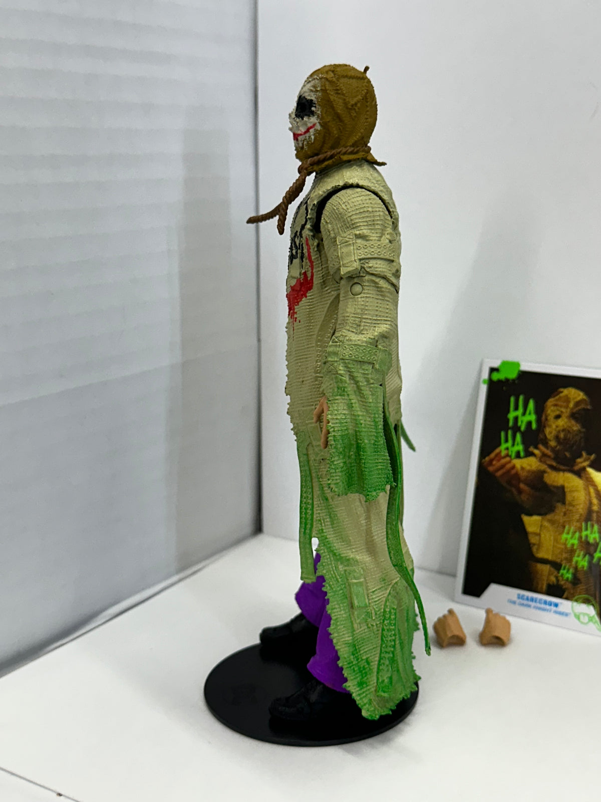 DC Multiverse Scarecrow Dark Knight Rises Jokerized 7" Action Figure Gold Label