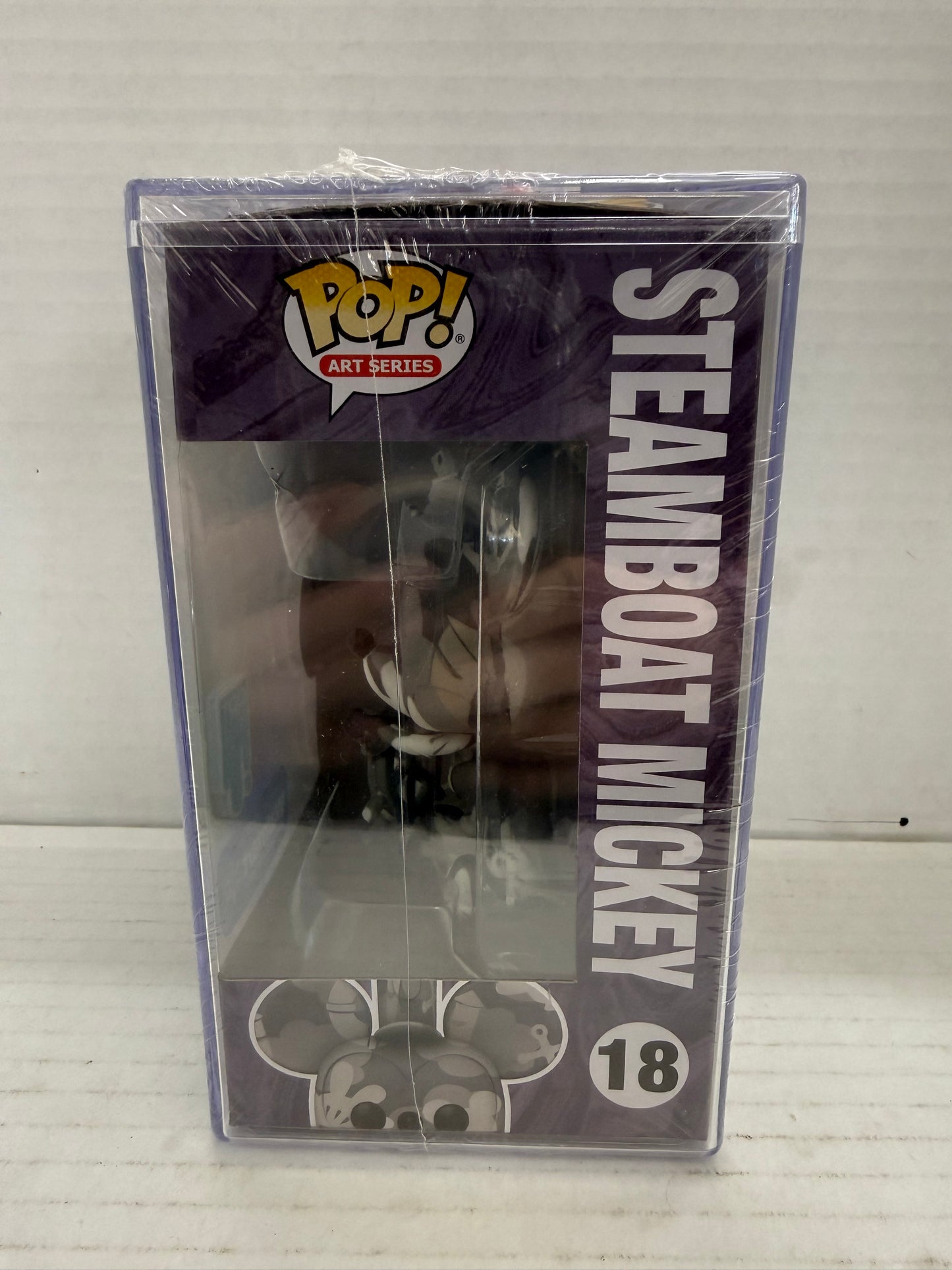 Funko Pop! Protector: Disney Steamboat Mickey Walmart (Exclusive) #18 Sealed