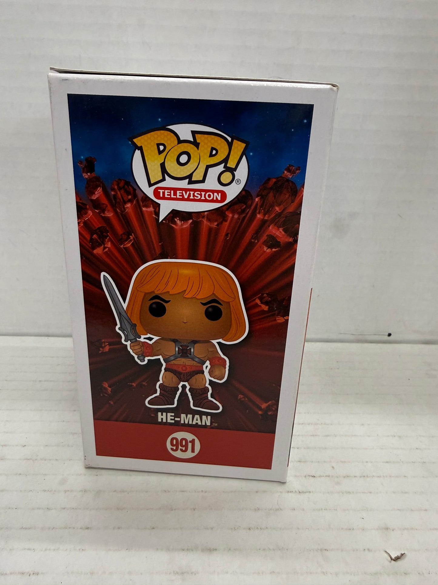 Funko POP! MOTU He-Man Glow in the Dark #991 Walmart Exclusive