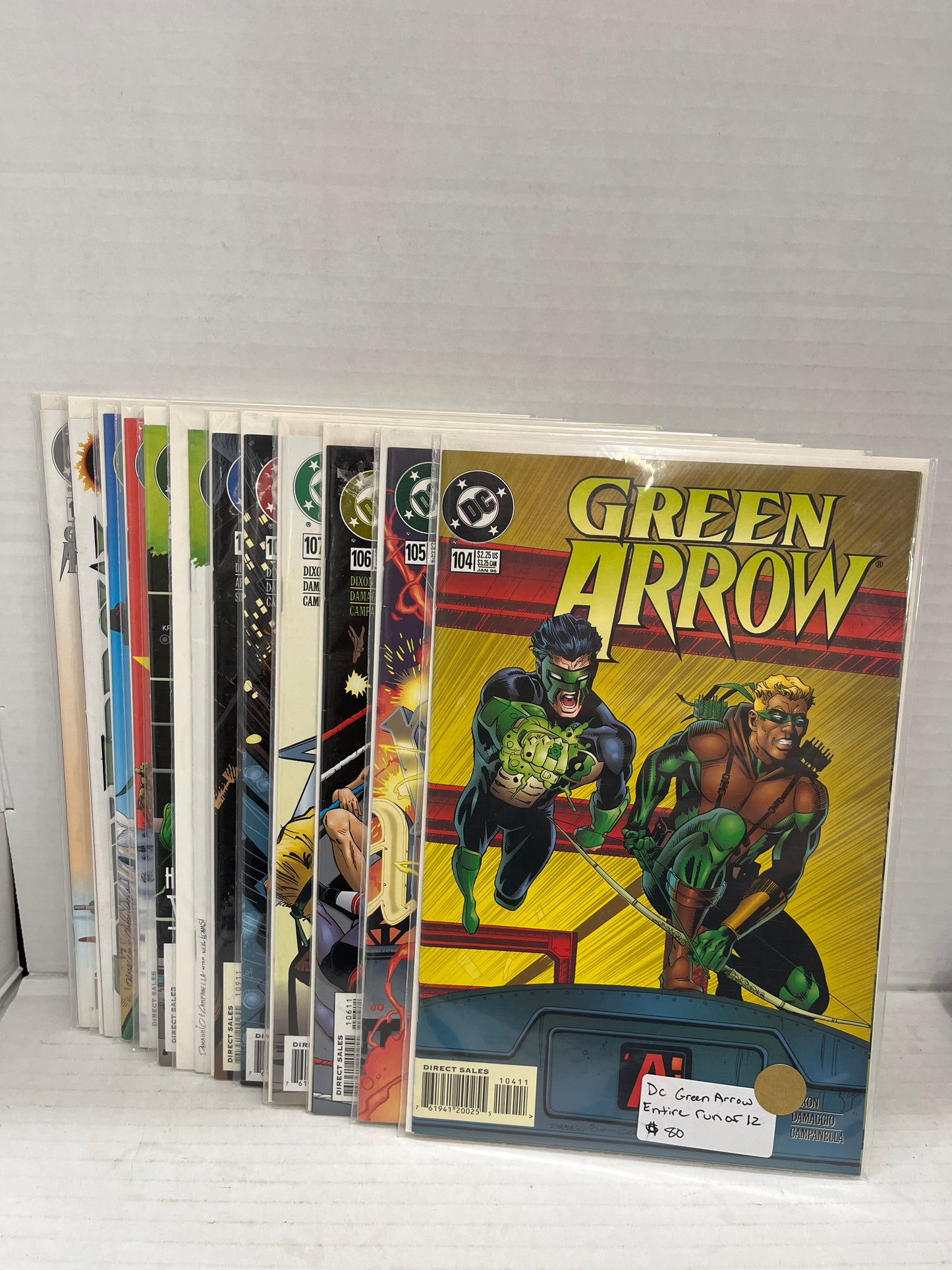 Green Arrow DC 1996 Entire Run Of 12