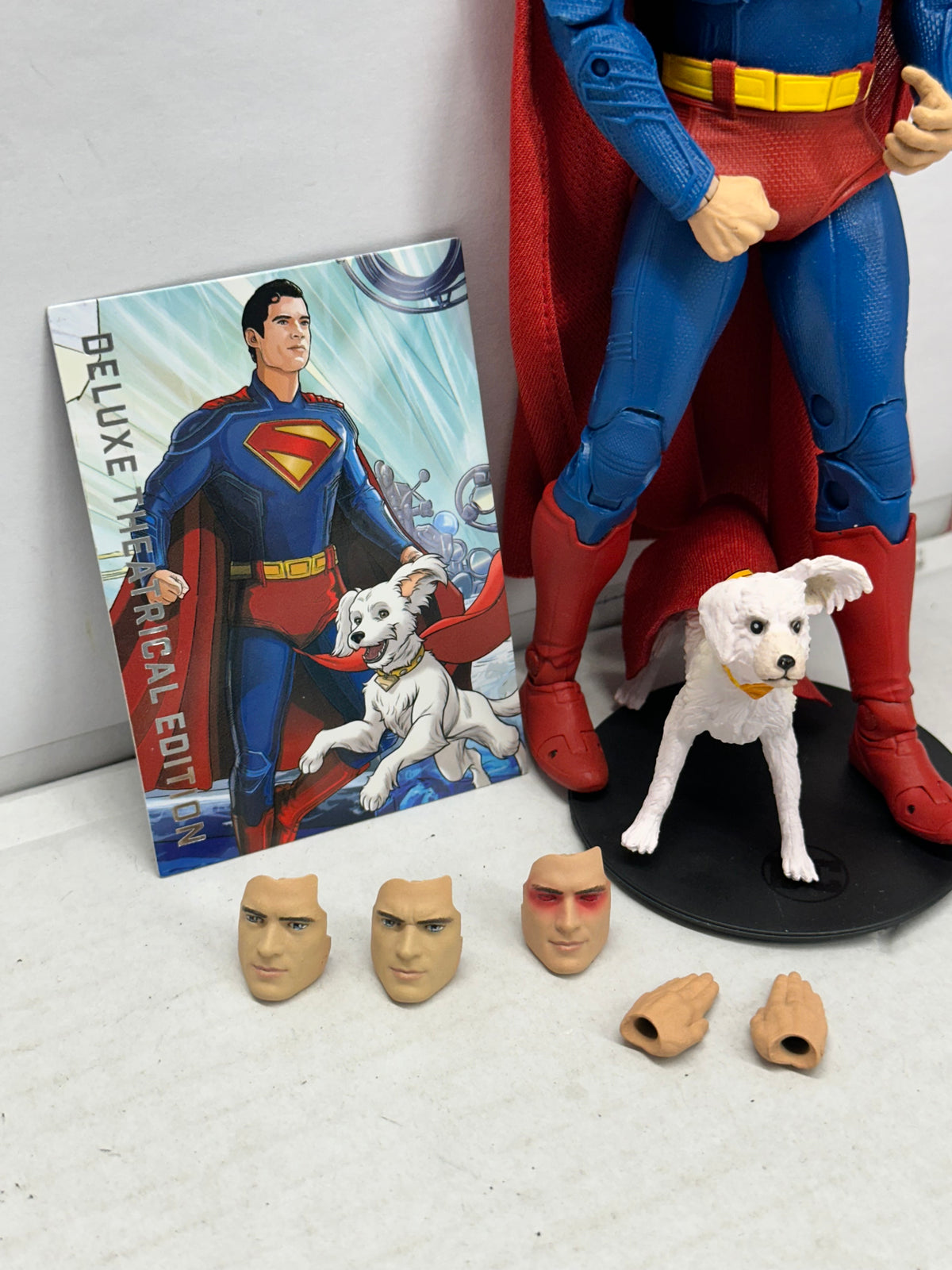 McFarlane Toys DC Multiverse Deluxe Theatrical Edition Superman Krypto Movie Lot