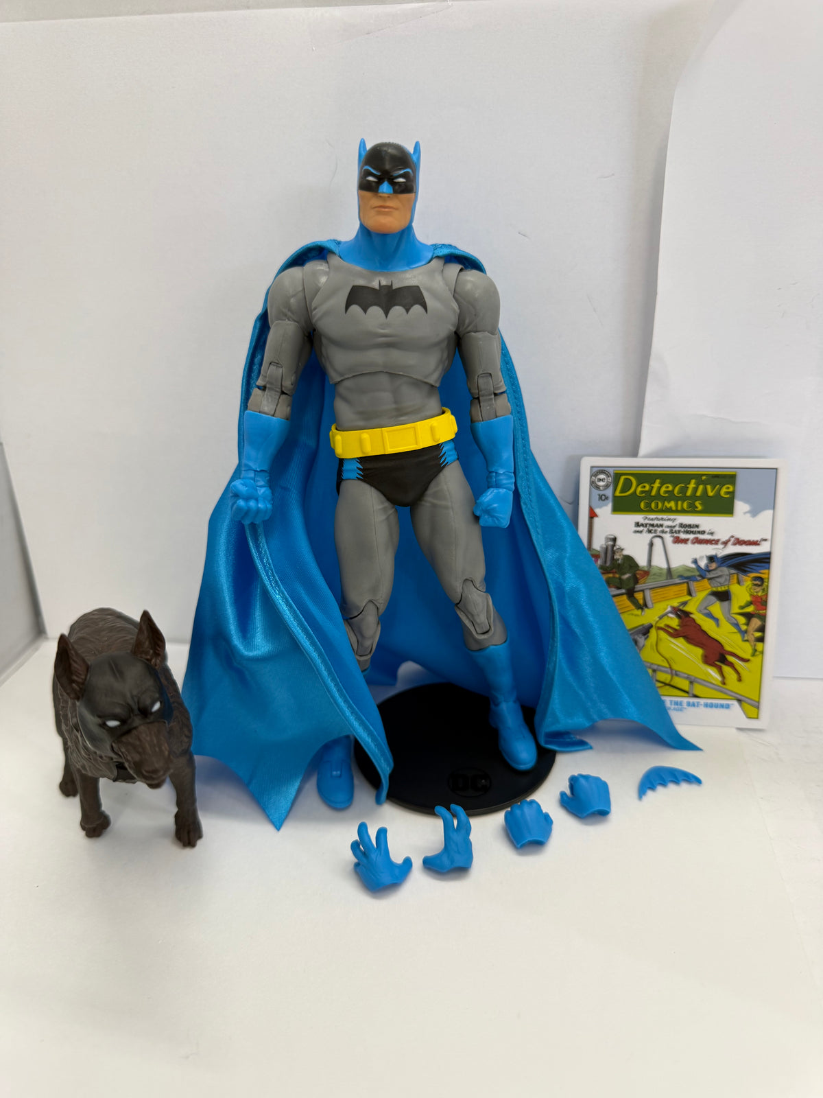 McFarlane Toys DC Multiverse Batman & Ace The Bat-Hound Silver Age Complete