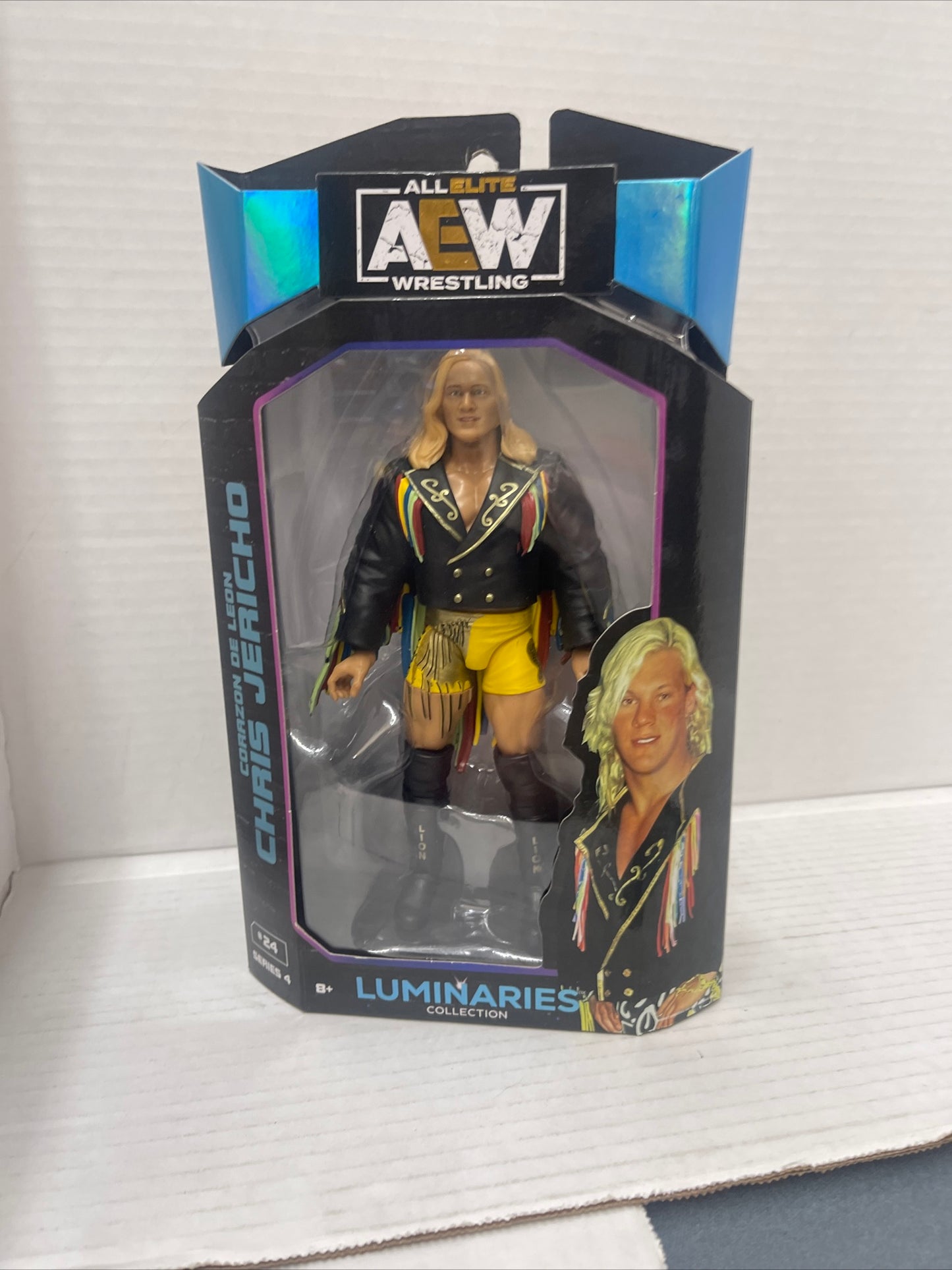 AEW Luminaries Series 4 #24 Corazon De Leon Chris Jericho Wrestling Figure New