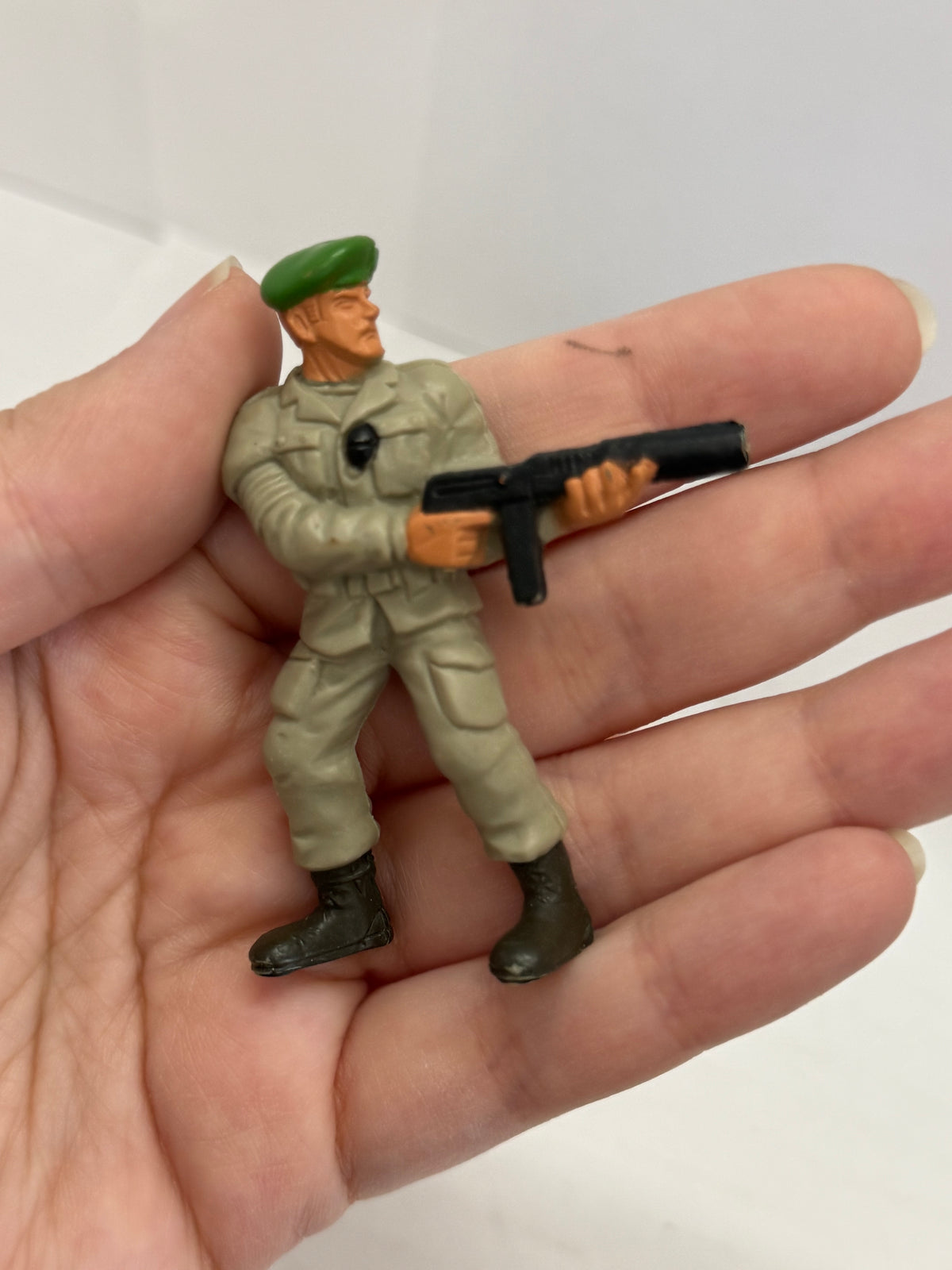 Vintage 1986 Mattel GUTS! Akido force ninja figures Army  lot of 6