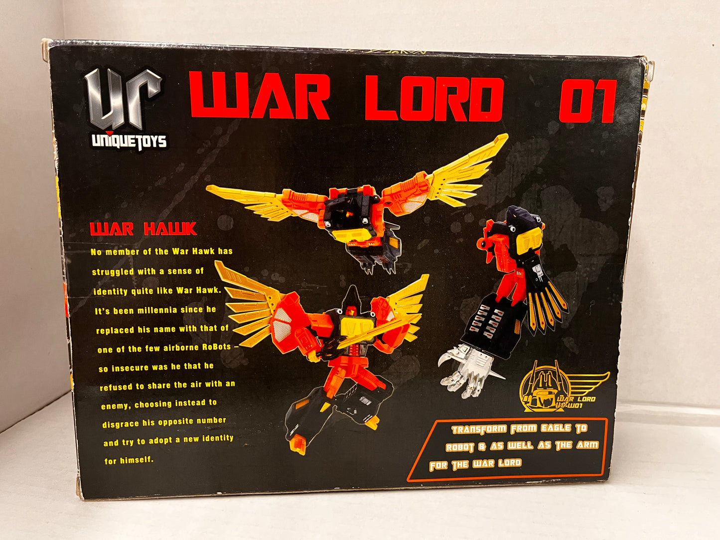 Transformers Predaking Unique Toys War Lord Combiner