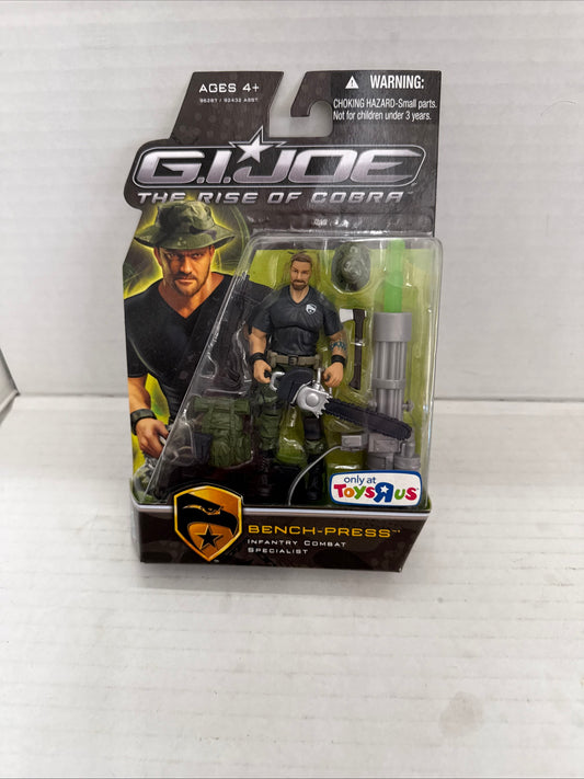 G.I. Joe Rise of Cobra BENCH PRESS Action Figure TRU Exclusive 2009