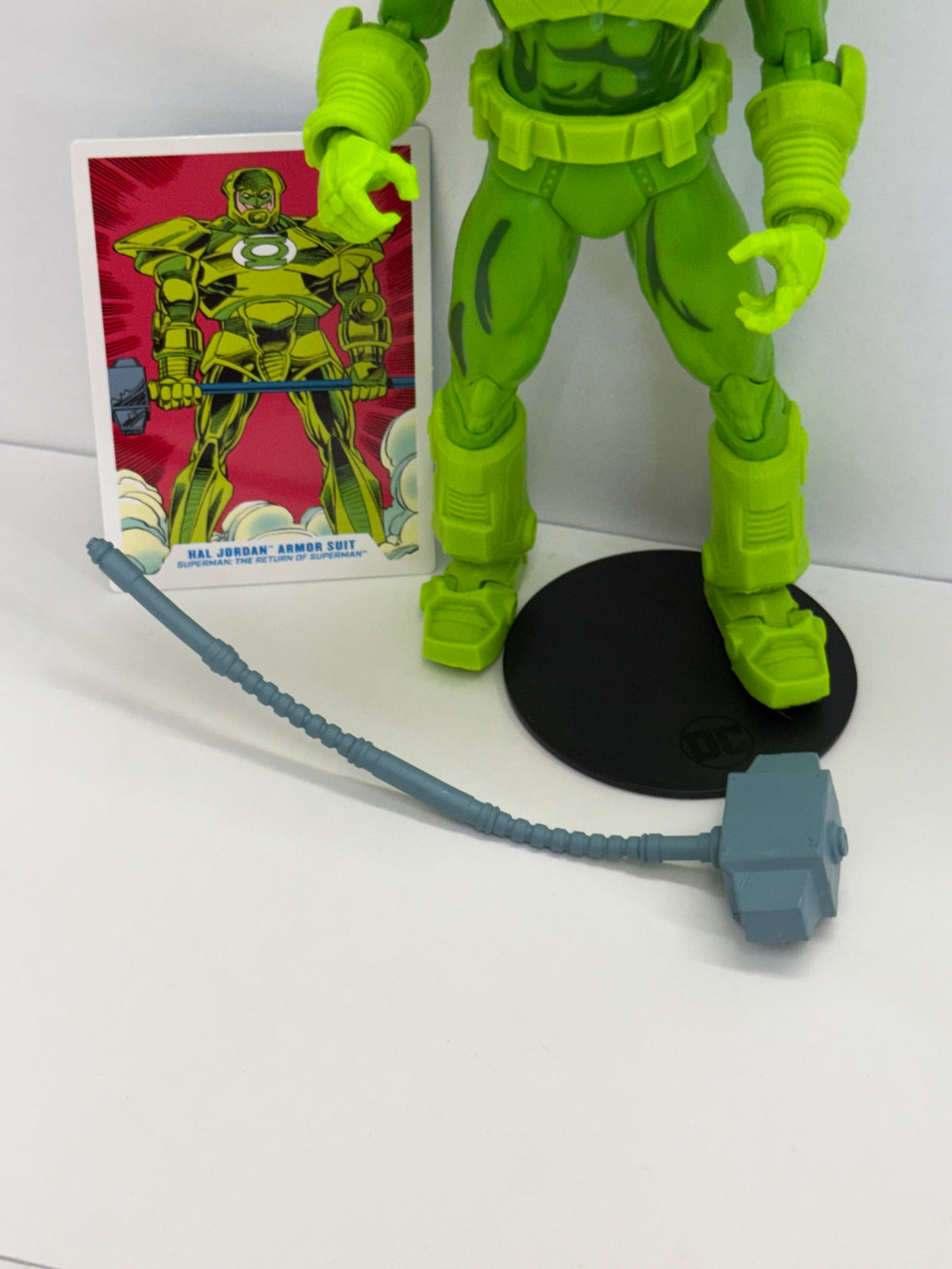 McFarlane Toys DC Multiverse Hal Jordan Armor Suit 7" Action Figure Loose