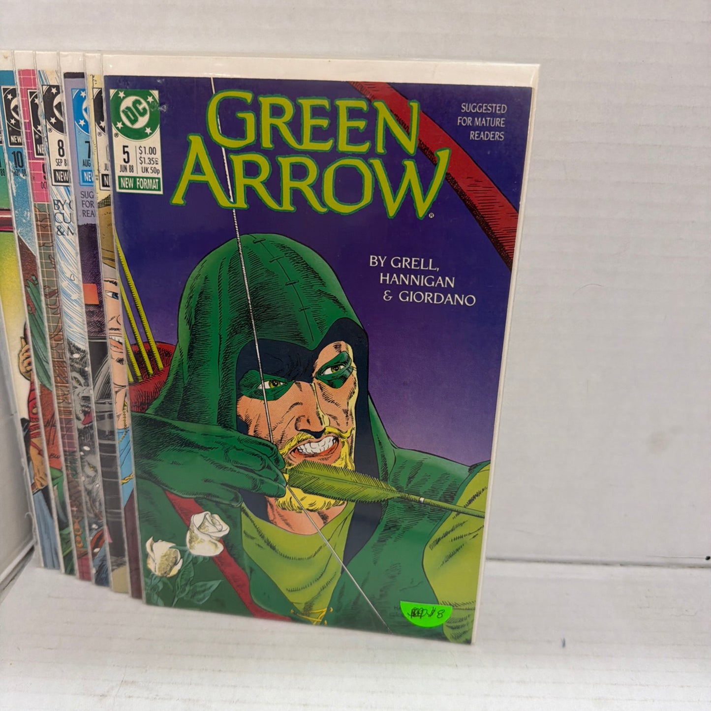 Green Arrow #1-#11 DC Comics 1988 Entire Run