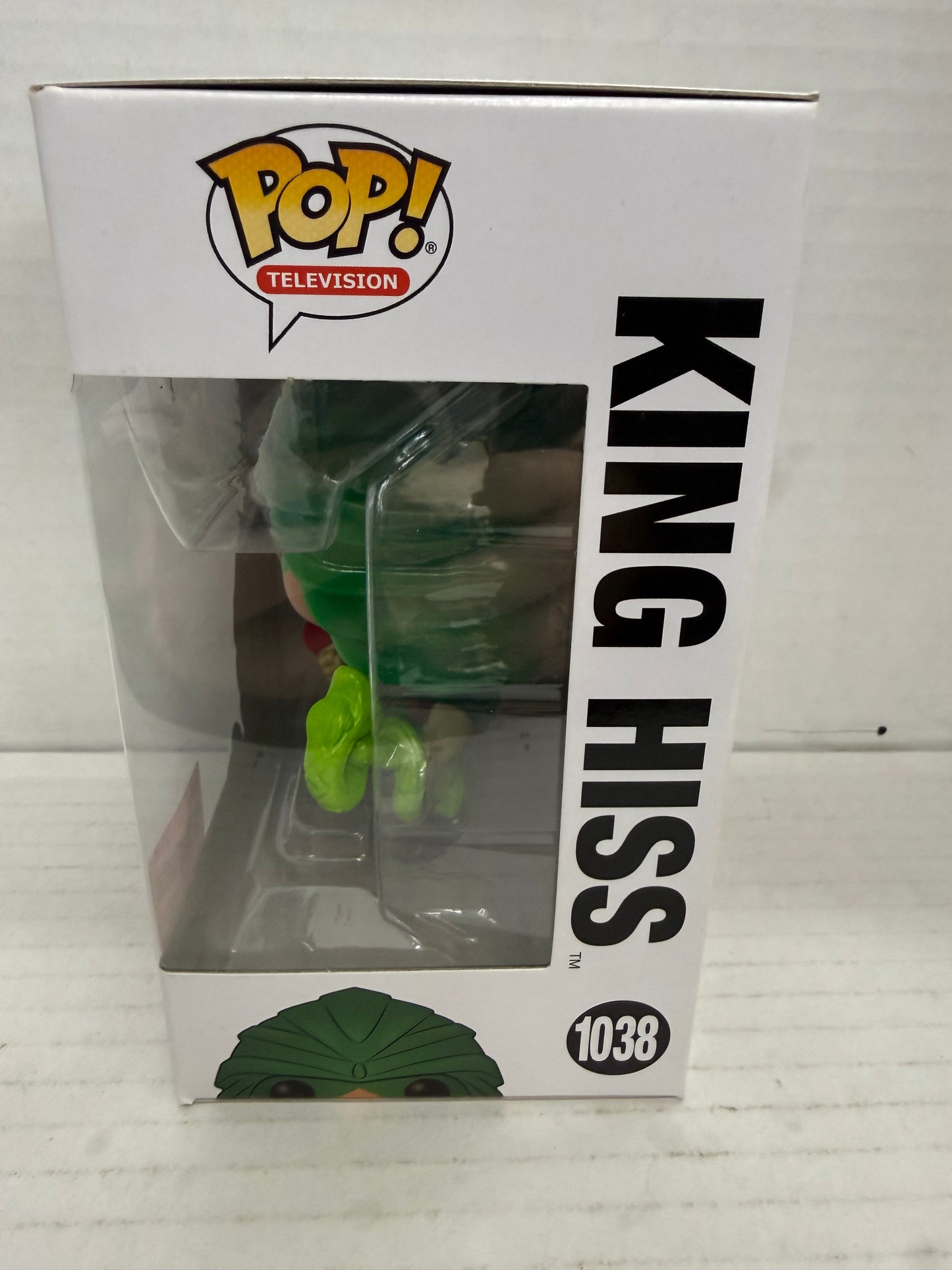 Funko Pop! Masters of the Universe - King Hiss #1038 - New York Comic Con Exc