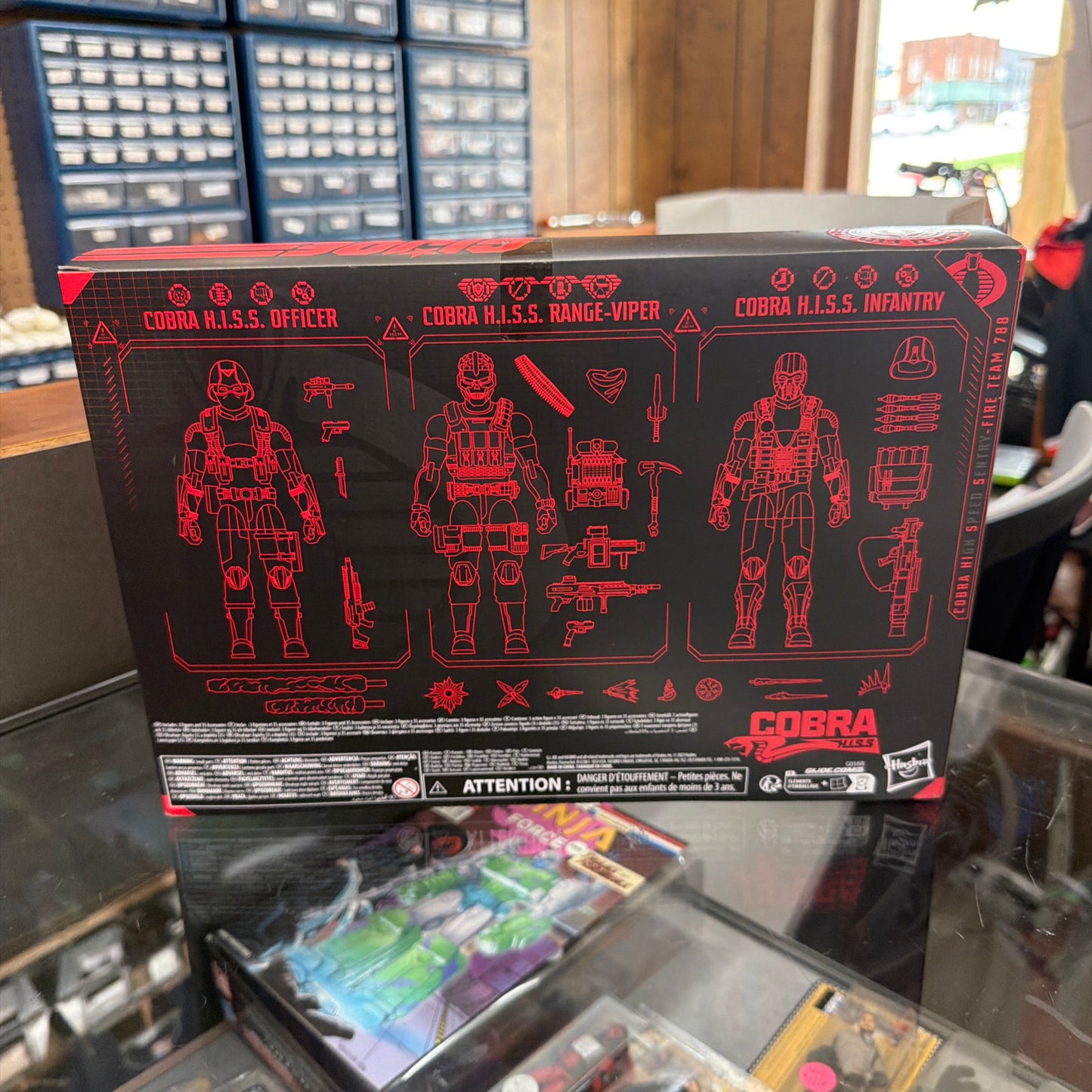 GI Joe Classified - COBRA H.I.S.S. FIRE TEAM 788 #110