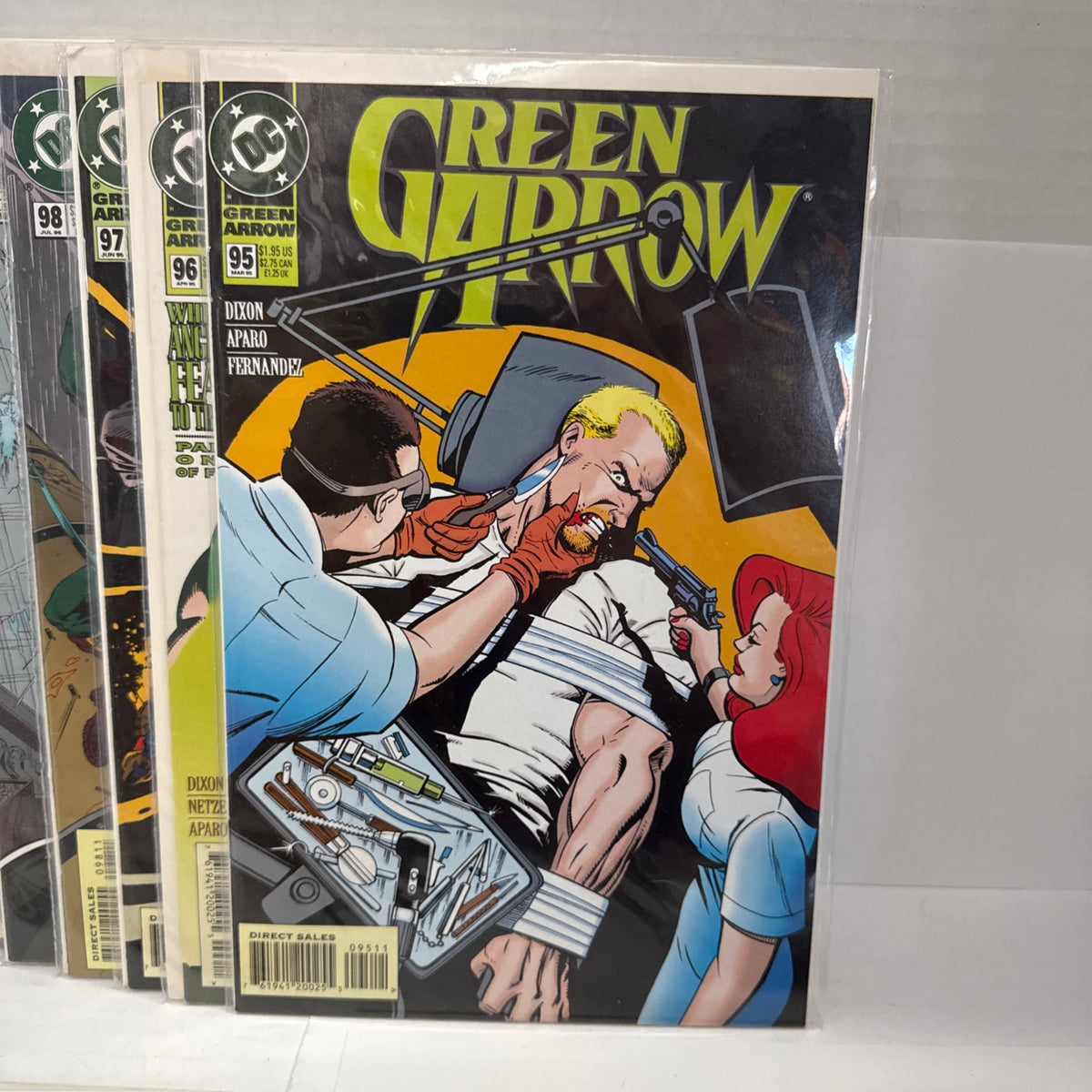 Green Arrow DC Comics Comic Book Lot #93-103  (11) 1995-1996