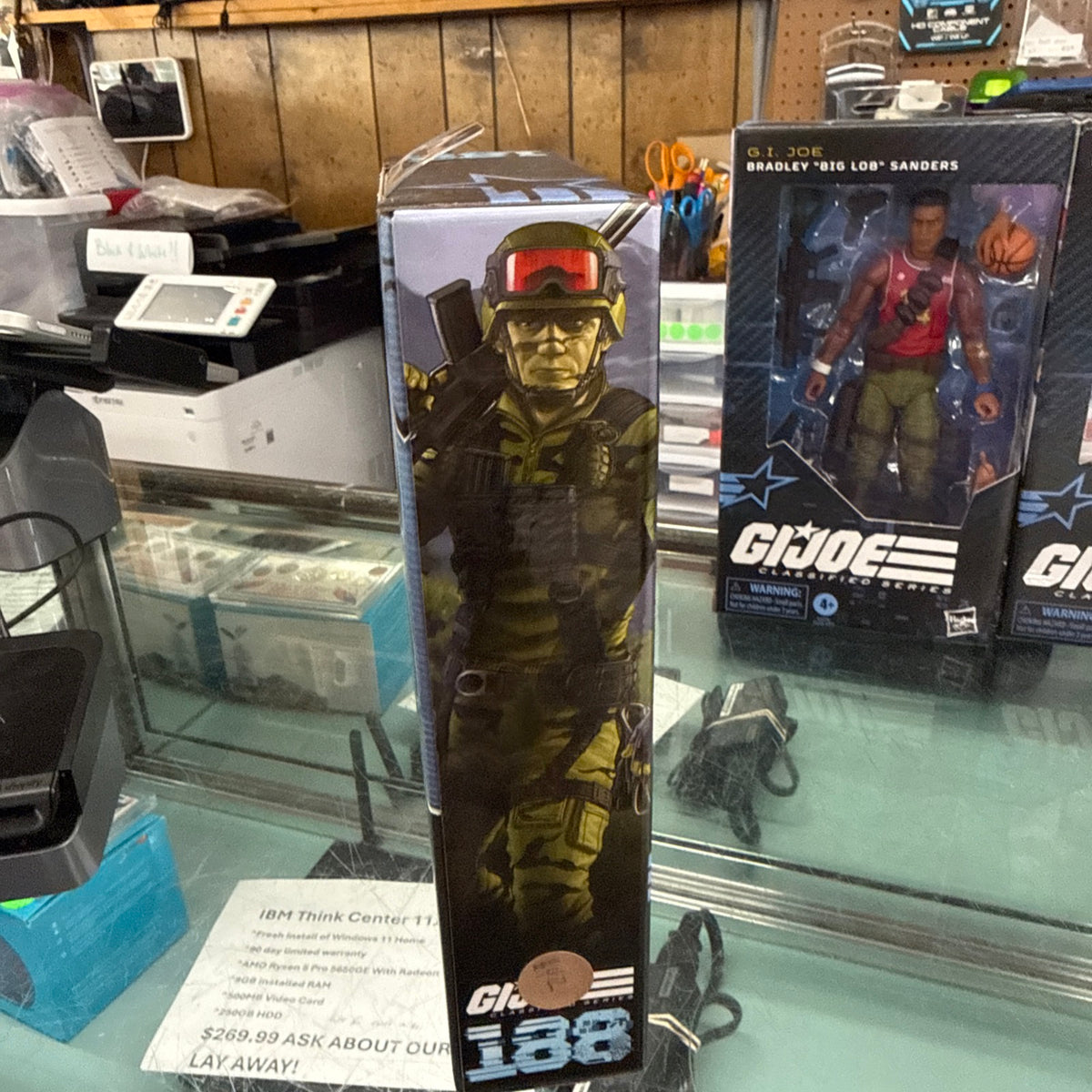 G.I. Joe Classified Series #188 Brent “Hit & Run” Scott 6" Action Figure In Hand