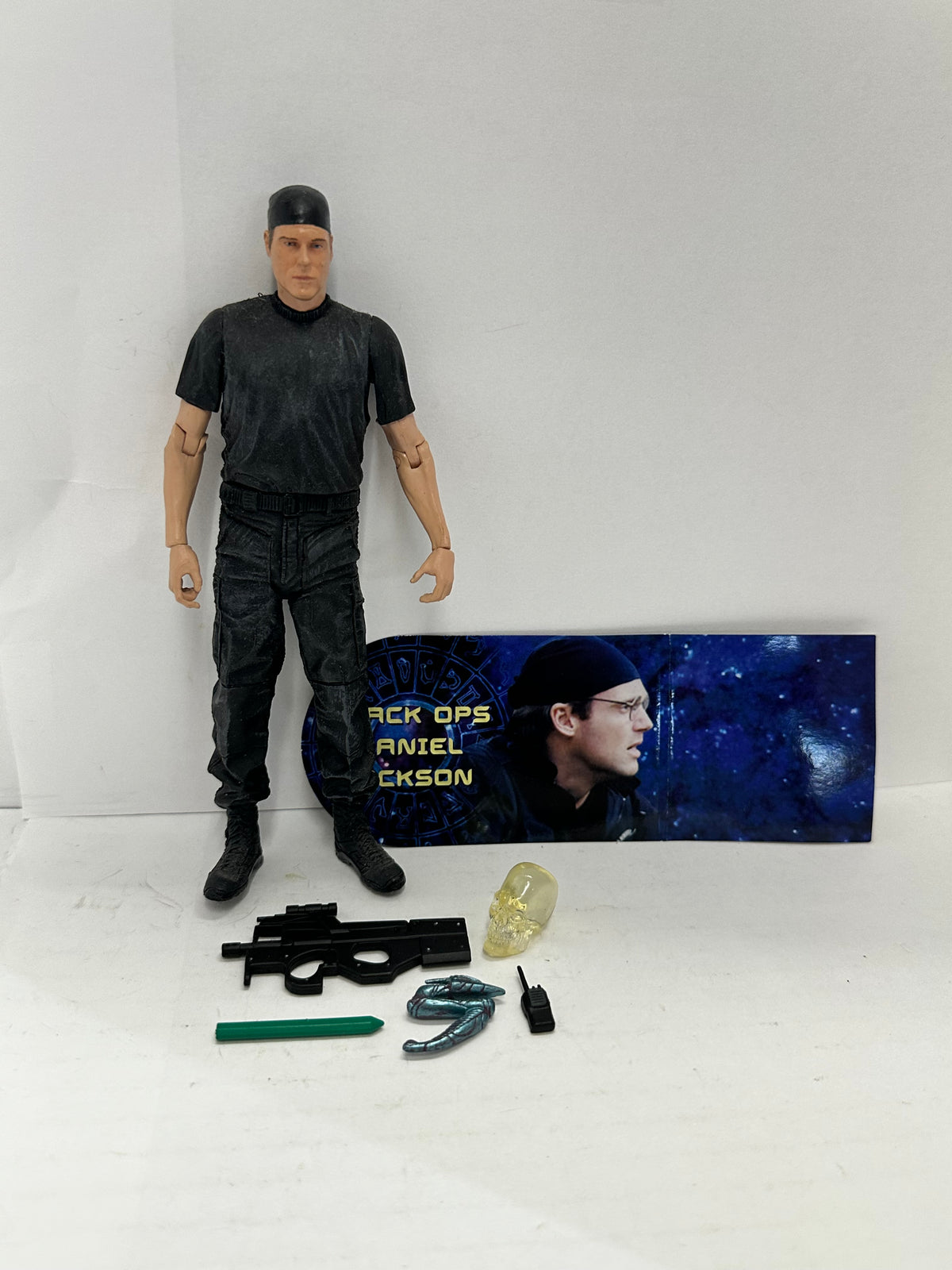 BLACK OPS DANIEL JACKSON STARGATE SG-1 7" ACTION FIGURE DIAMOND SELECT TOYS #1