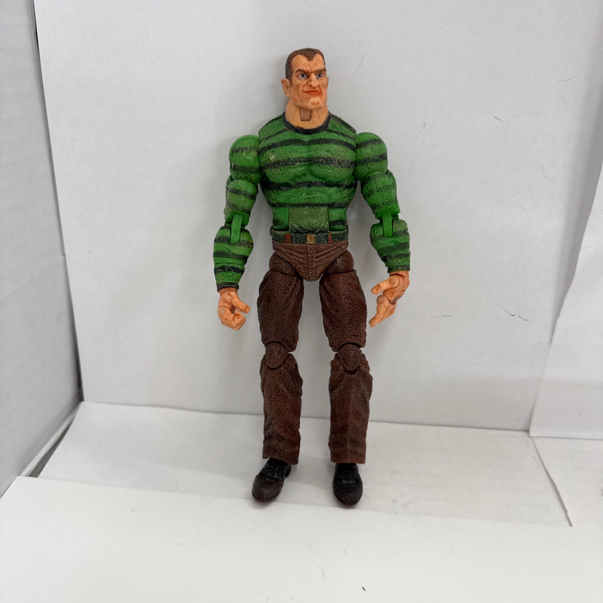 Toybiz Spider-Man Classics SANDMAN action figure; Vintage 2004 NOT COMPLETE!