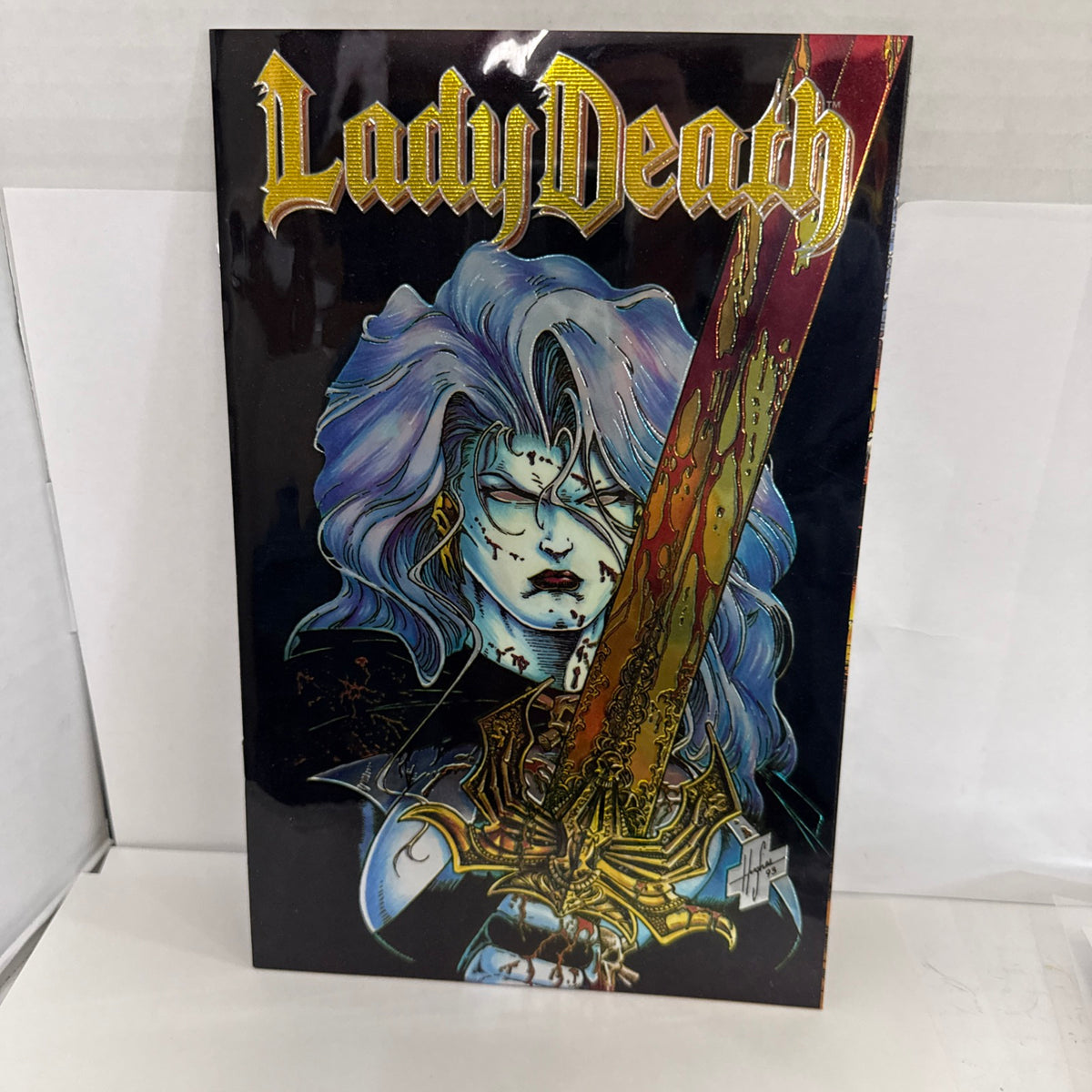 Lady Death #1 Chromium Edition Chaos! Comics 1994 Key Great Condition