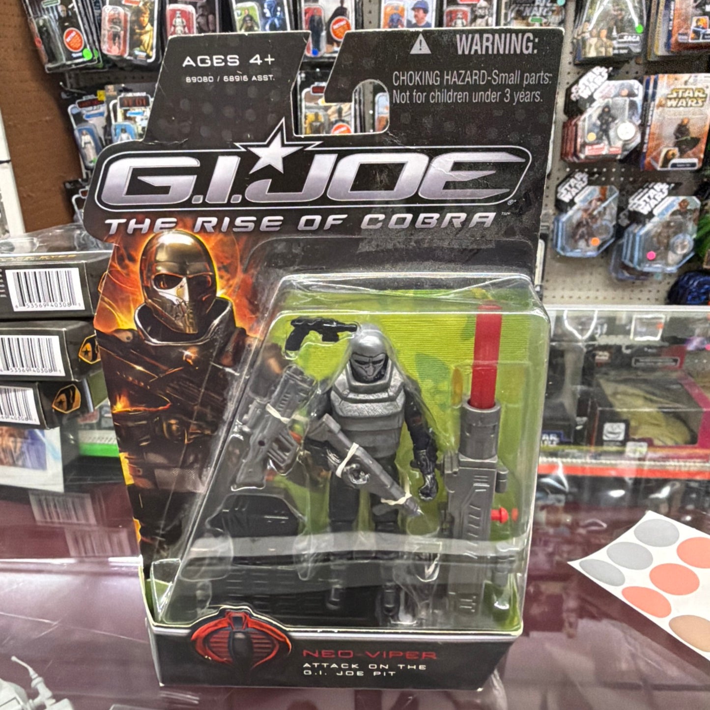 Hasbro GI Joe The Rise of Cobra Figure Neo-Viper Attack On The G.I. Joe Pit