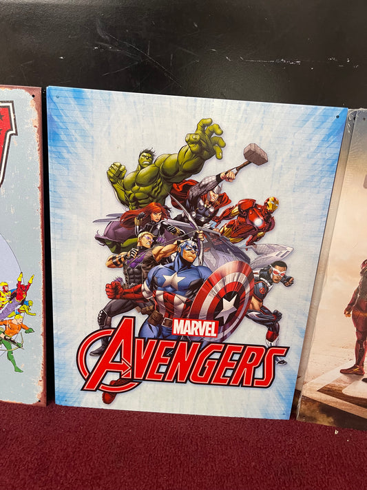 Avengers Tin Sign