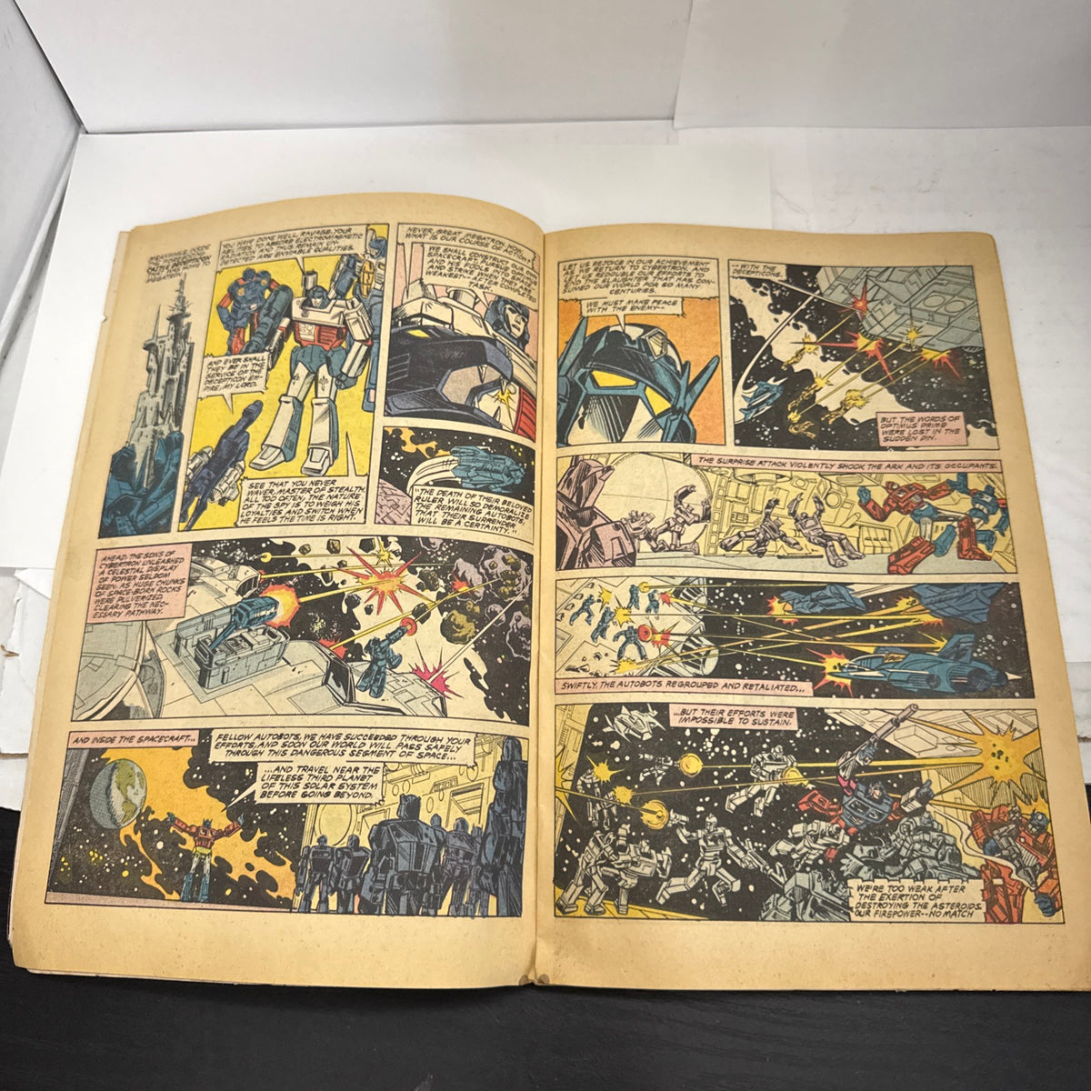 Marvel The Transformers #1 (1984) Limited Series Optimus Prime Comic Book