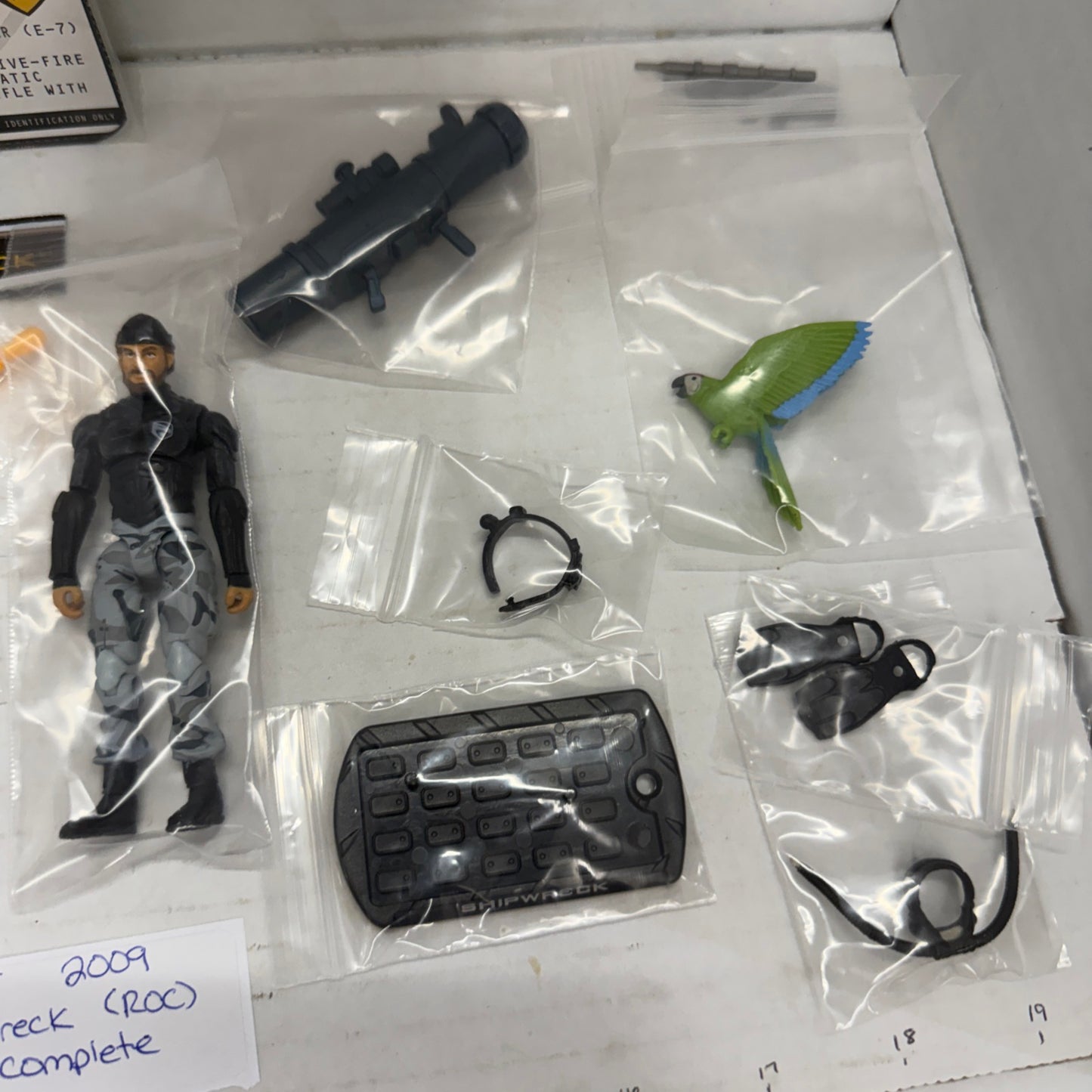 G.I. Joe 2009 SHIPWRECK (V14) Naval Commando 3.75 inch Figure