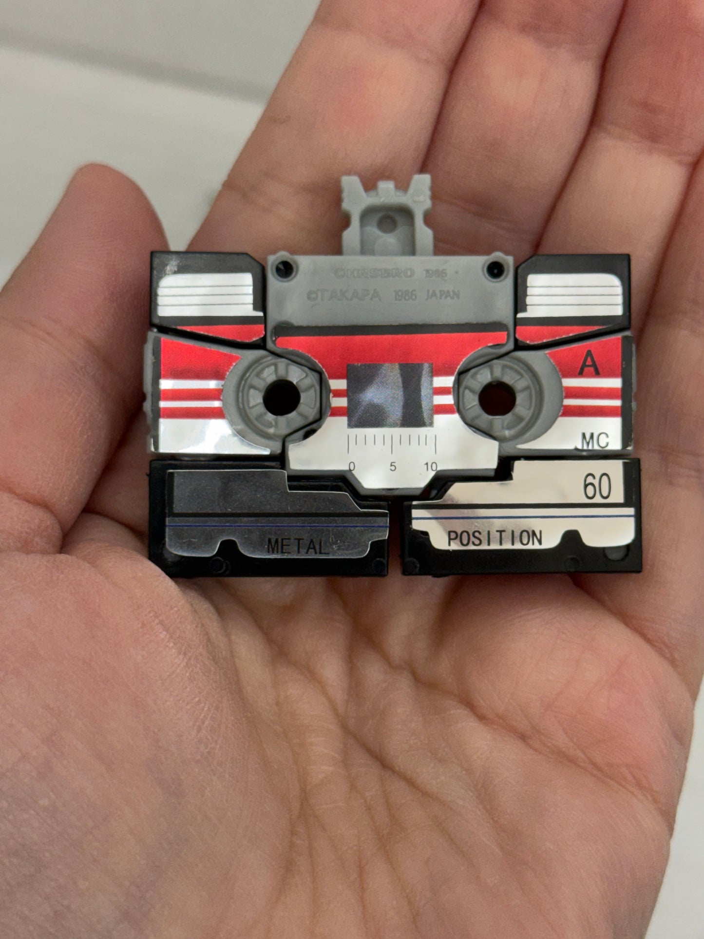 Rewind SILVER 100% Complete Vintage 1986 G1 Transformers Hasbro Action Figure