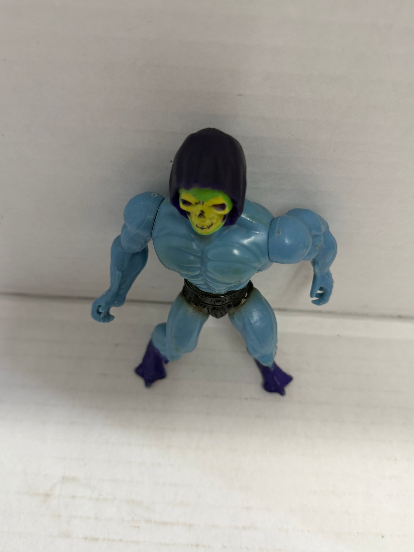 VTG 1981 HE-MAN Masters Of The Universe MOTU Skeletor Action Figure Soft Head #3