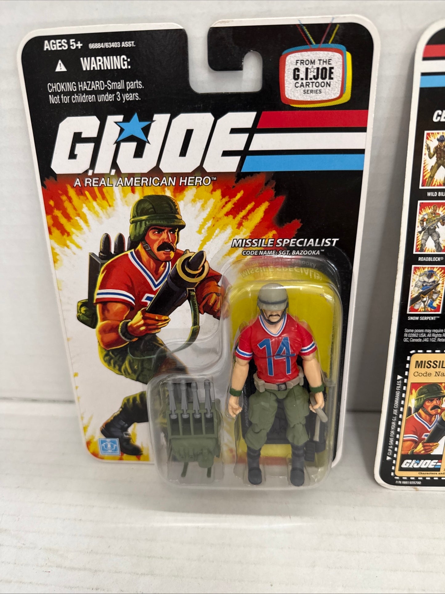 GI Joe 3.75” 25th Cartoon Series Bazooka
