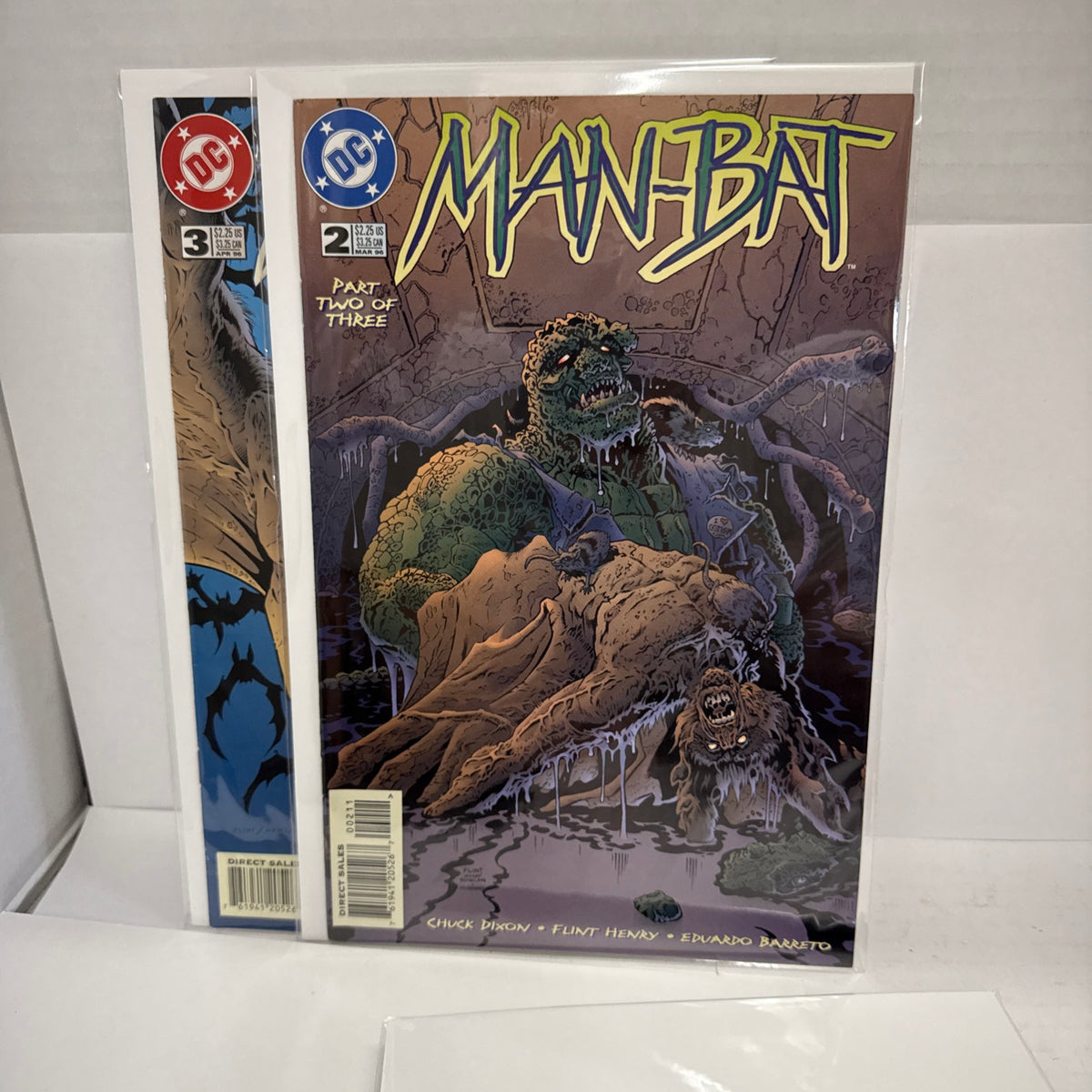 Man-Bat #1-3 lot Complete Mini Series DC Comics 1996