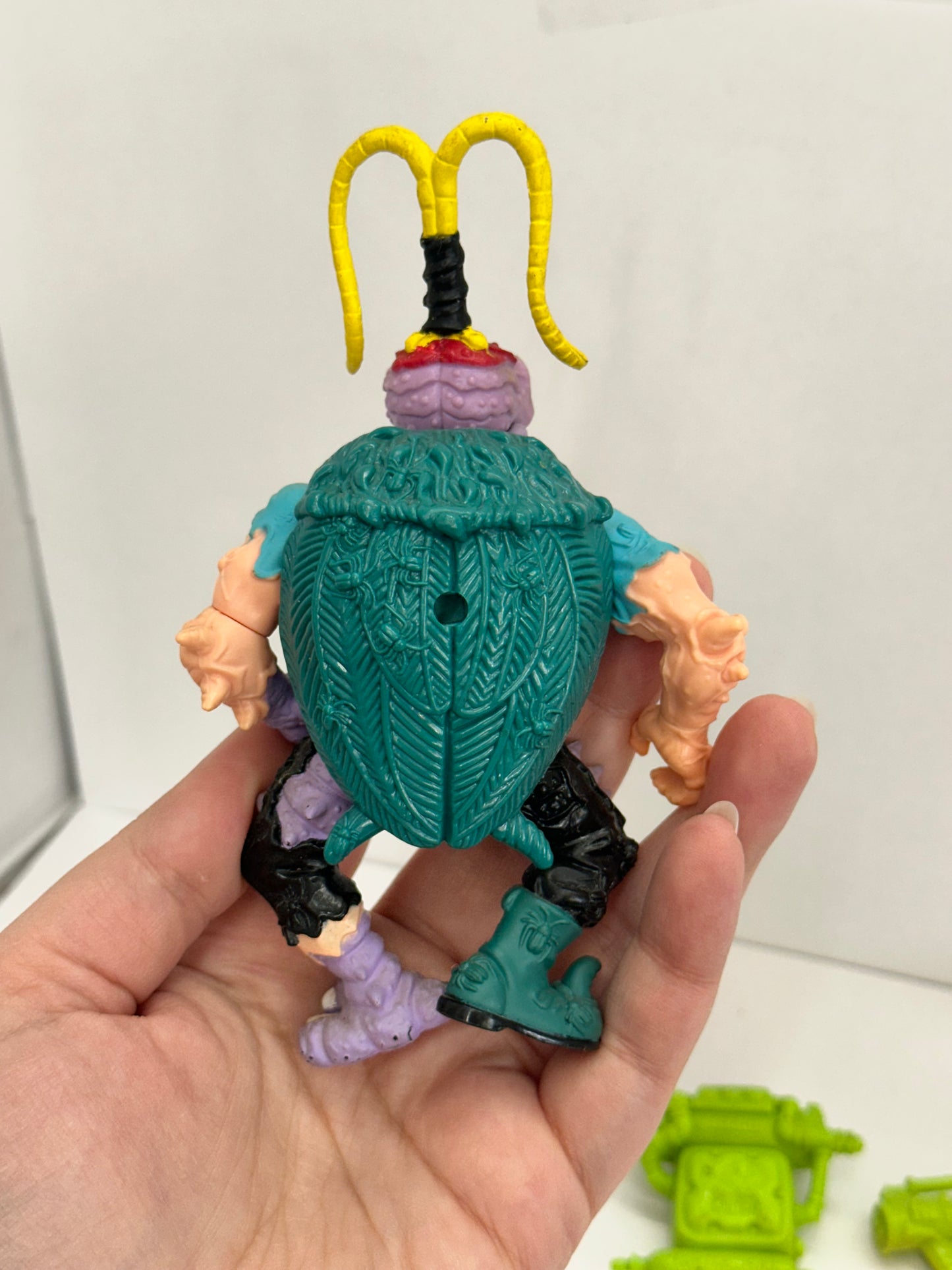 Scumbug Teenage Mutant Ninja Turtles TMNT 1990 Playmates Vintage Action Figure#2