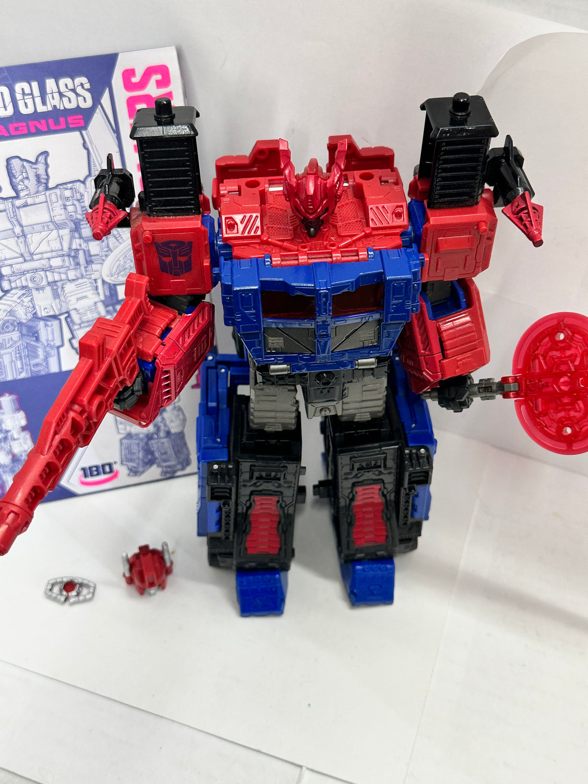 Transformers Shattered Glass Leader Ultra Magnus Figure Loose Complete