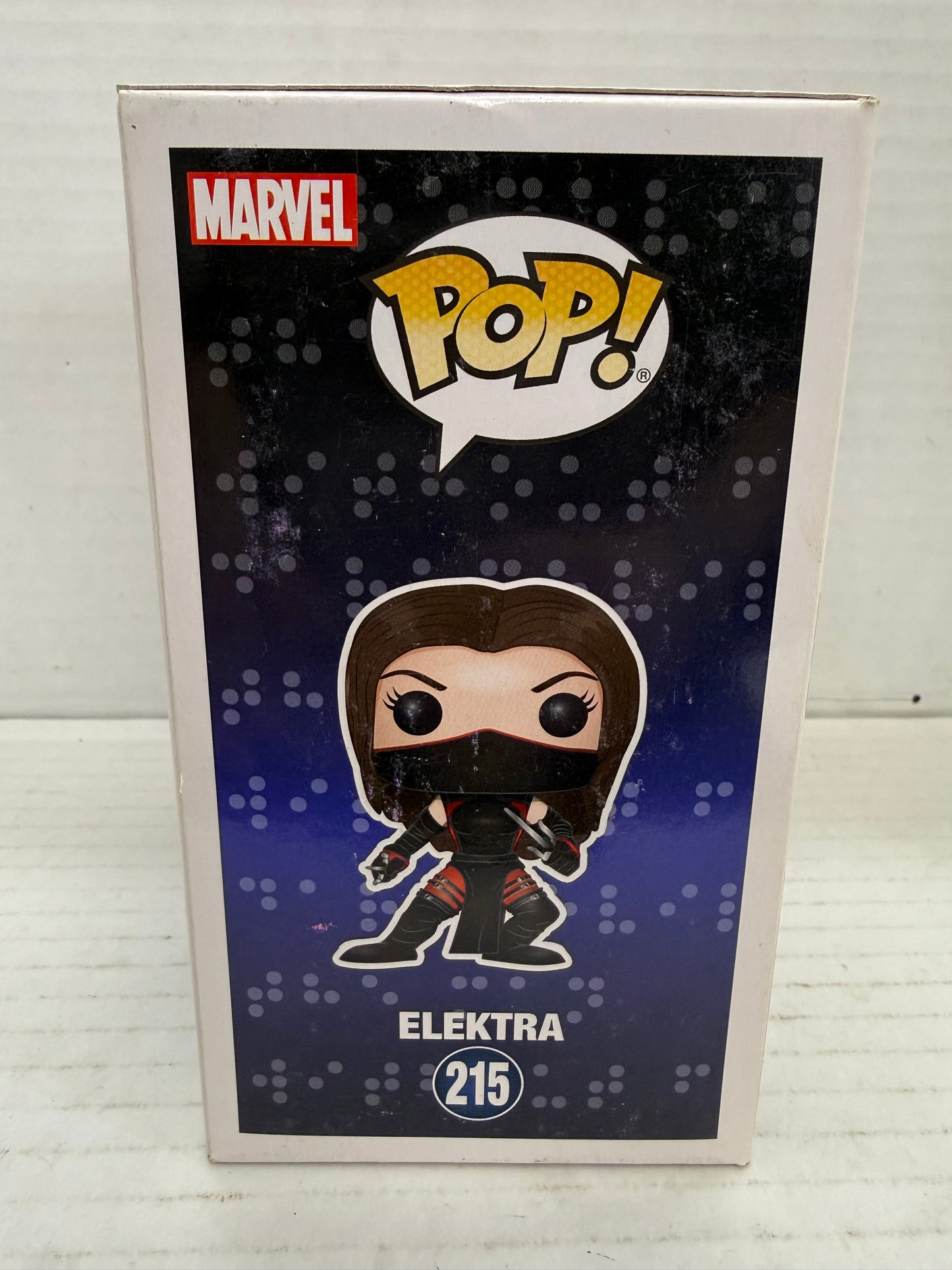 FUNKO POP! Marvel Daredevil Elektra Vinyl Bobble-Head #215