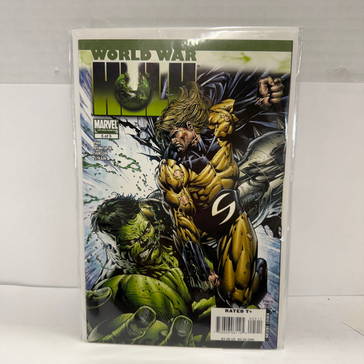 Marvel World War Hulk #5 (of 5) Single Issue Comic Book - Hulk, Sentry