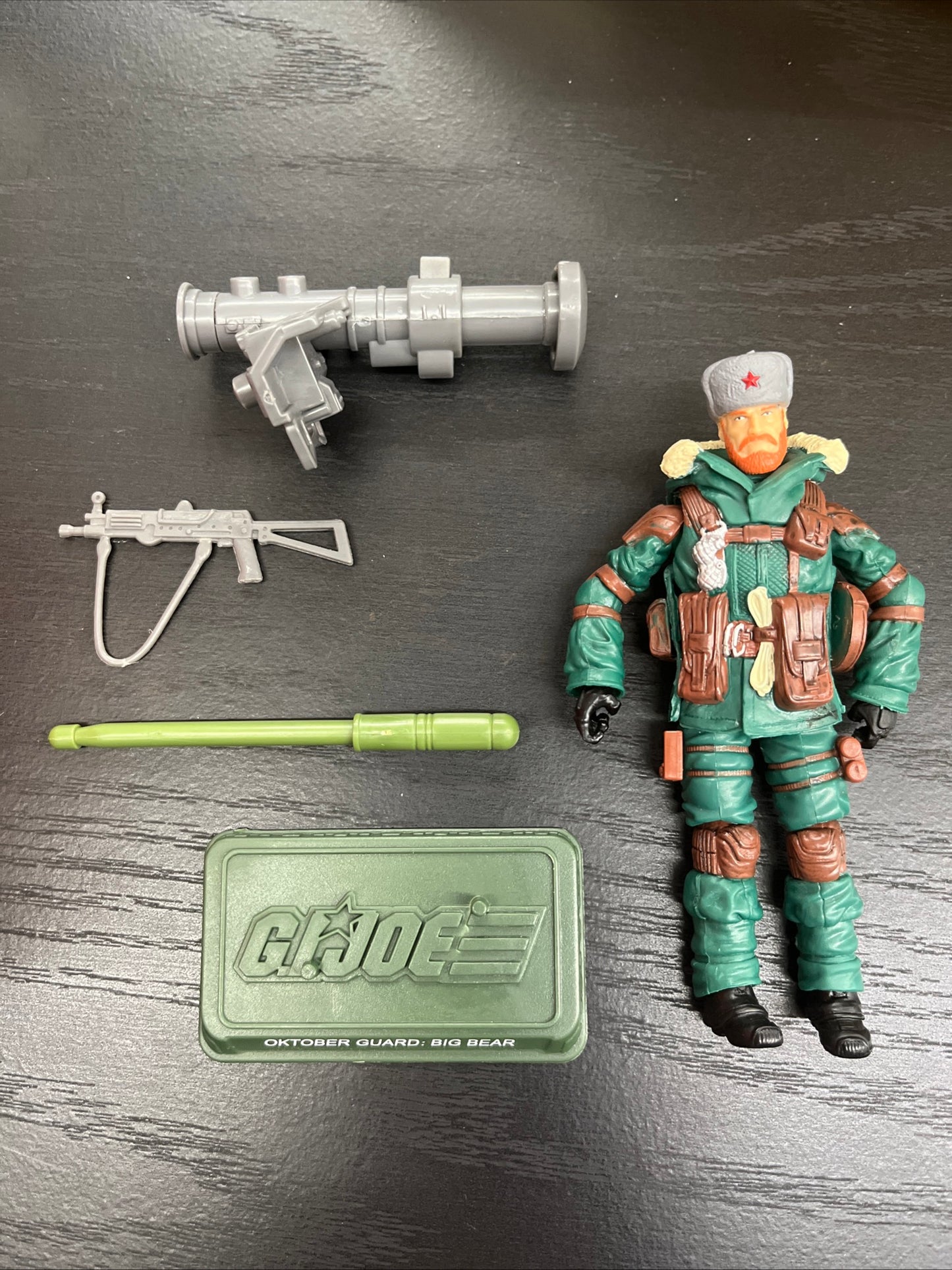 GI JOE Cobra Big Bear Oktober Guard Club FSS 2014 Exclusive MISSING 1 GUN