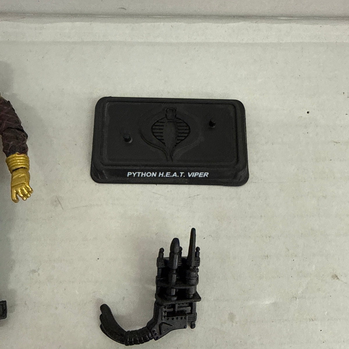 Python Patrol Joecon G.I JOE COLLECTOR CLUB JOECON 2018 PYTHON PATROL HEAT VIPER No File Ca ...