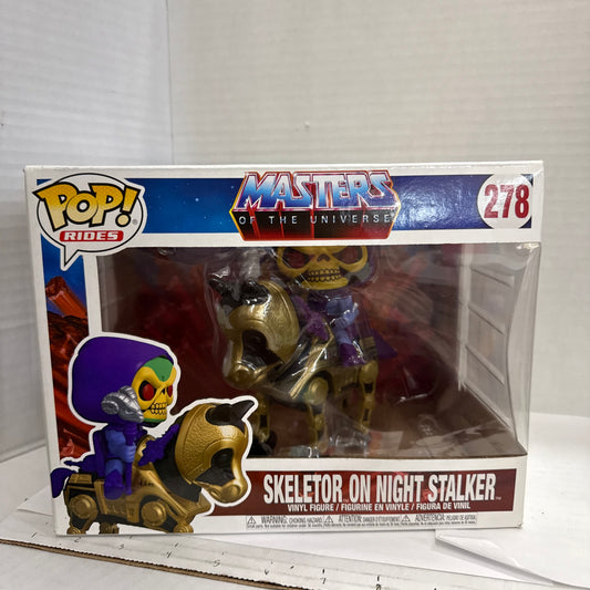 Funko Pop Masters of The Universe  Skeletor On Night Stalker #278 Vinyl Figure