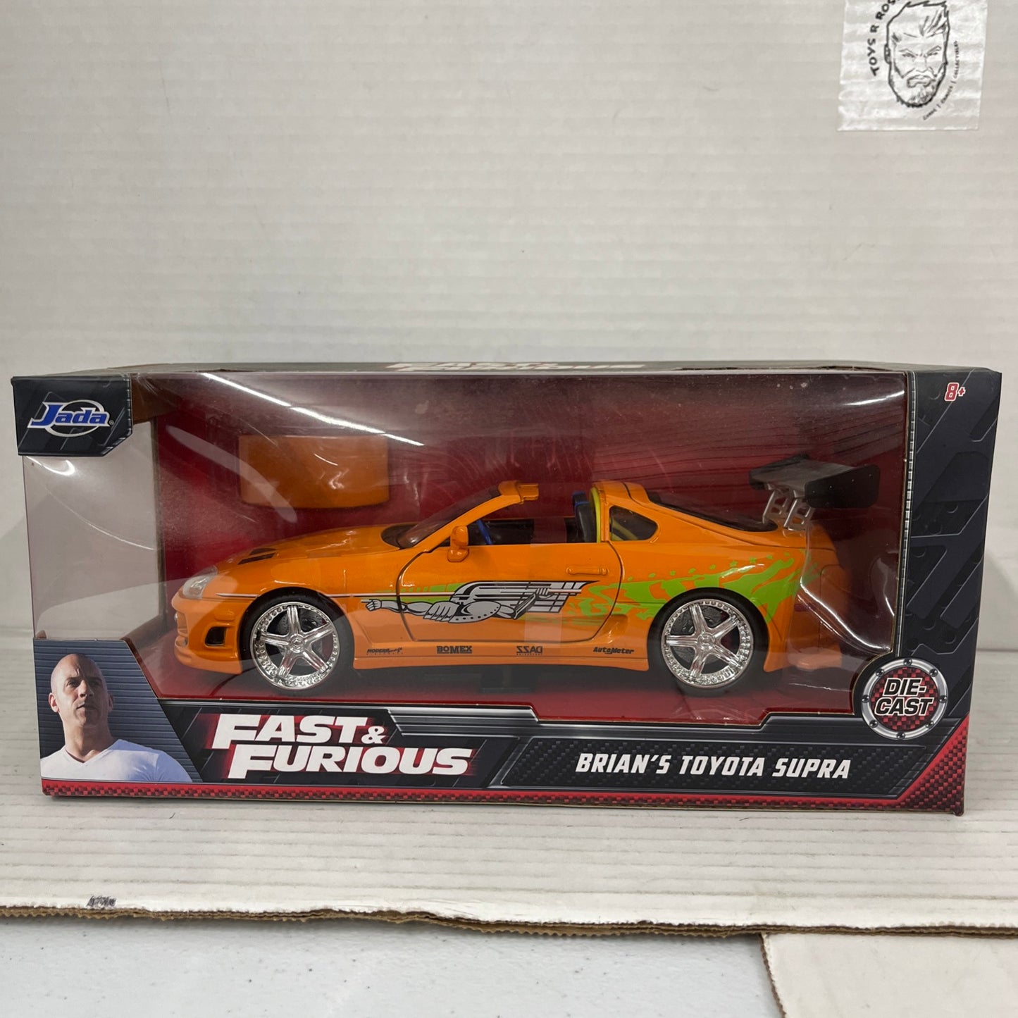 Jada Toys Fast & Furious Brian's 1995 Toyota Supra 1:24 Orange